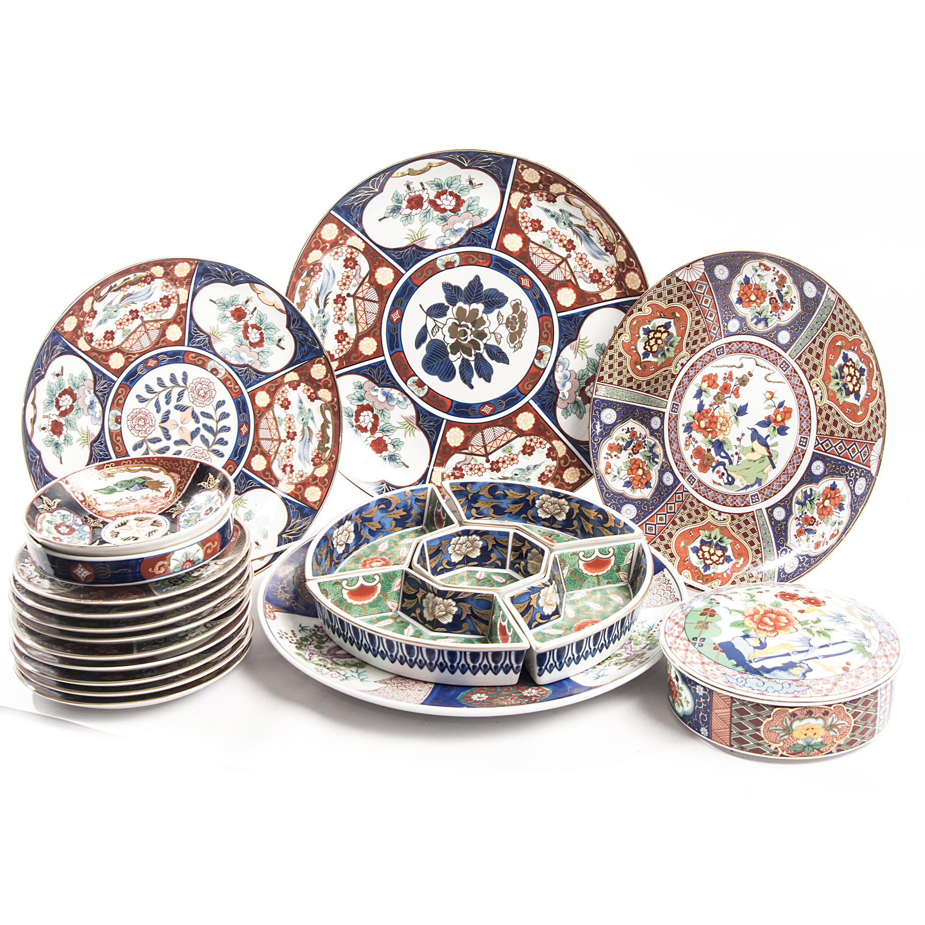Collection of Imari Tableware