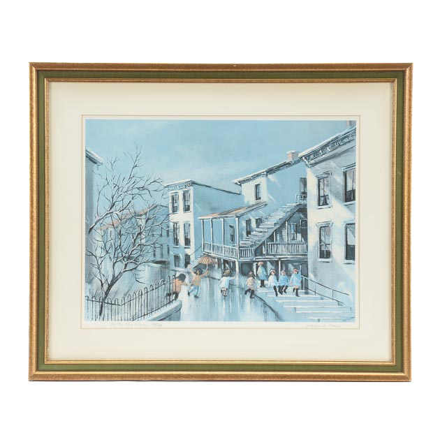 Robert Fabe Signed Limited Edition Print "After the Rain"