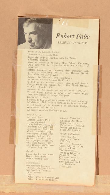 Robert Fabe Signed Limited Edition Print "After the Rain"