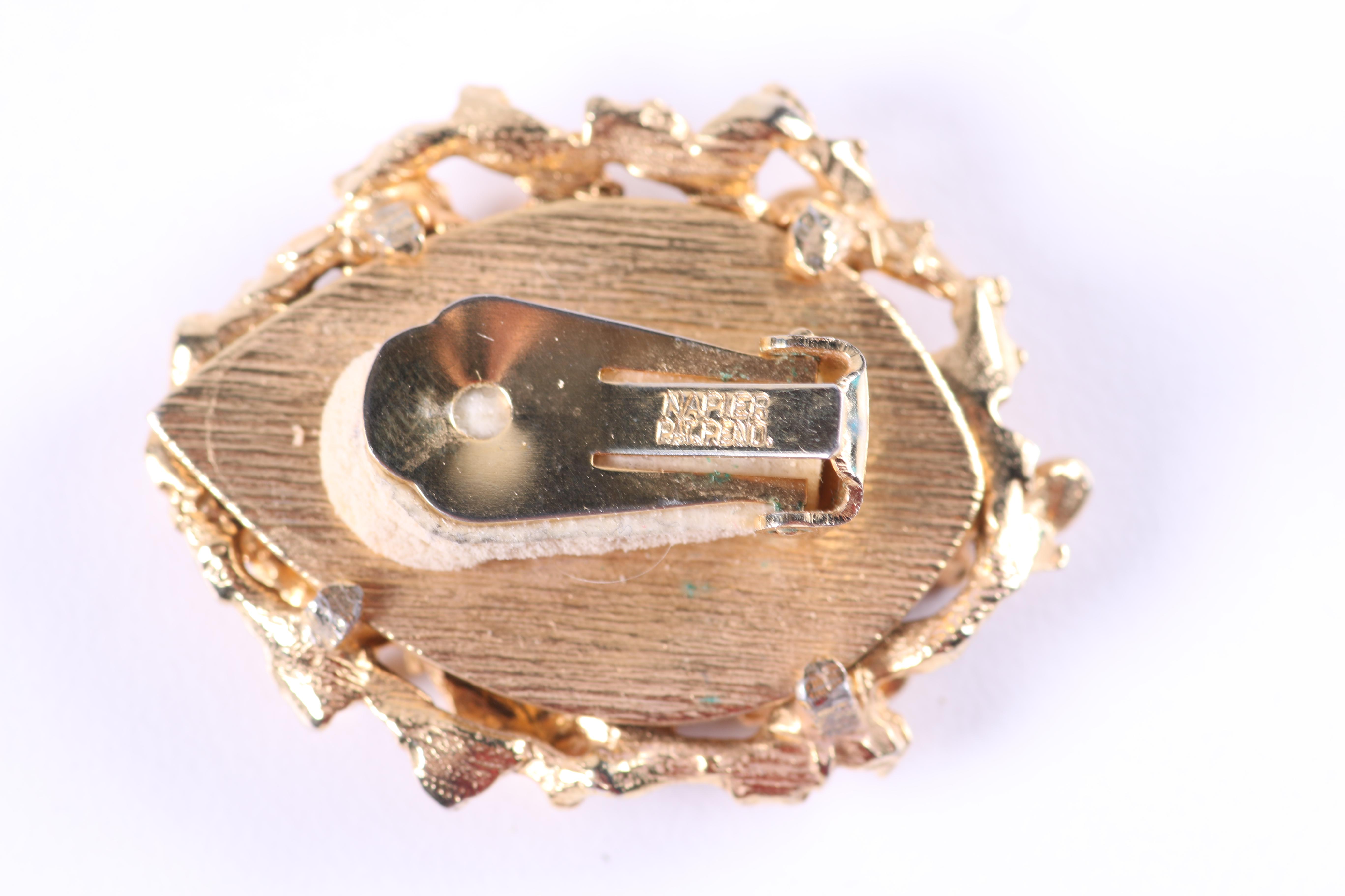 Gold Tone Costume Jewelry Including Kate Hines