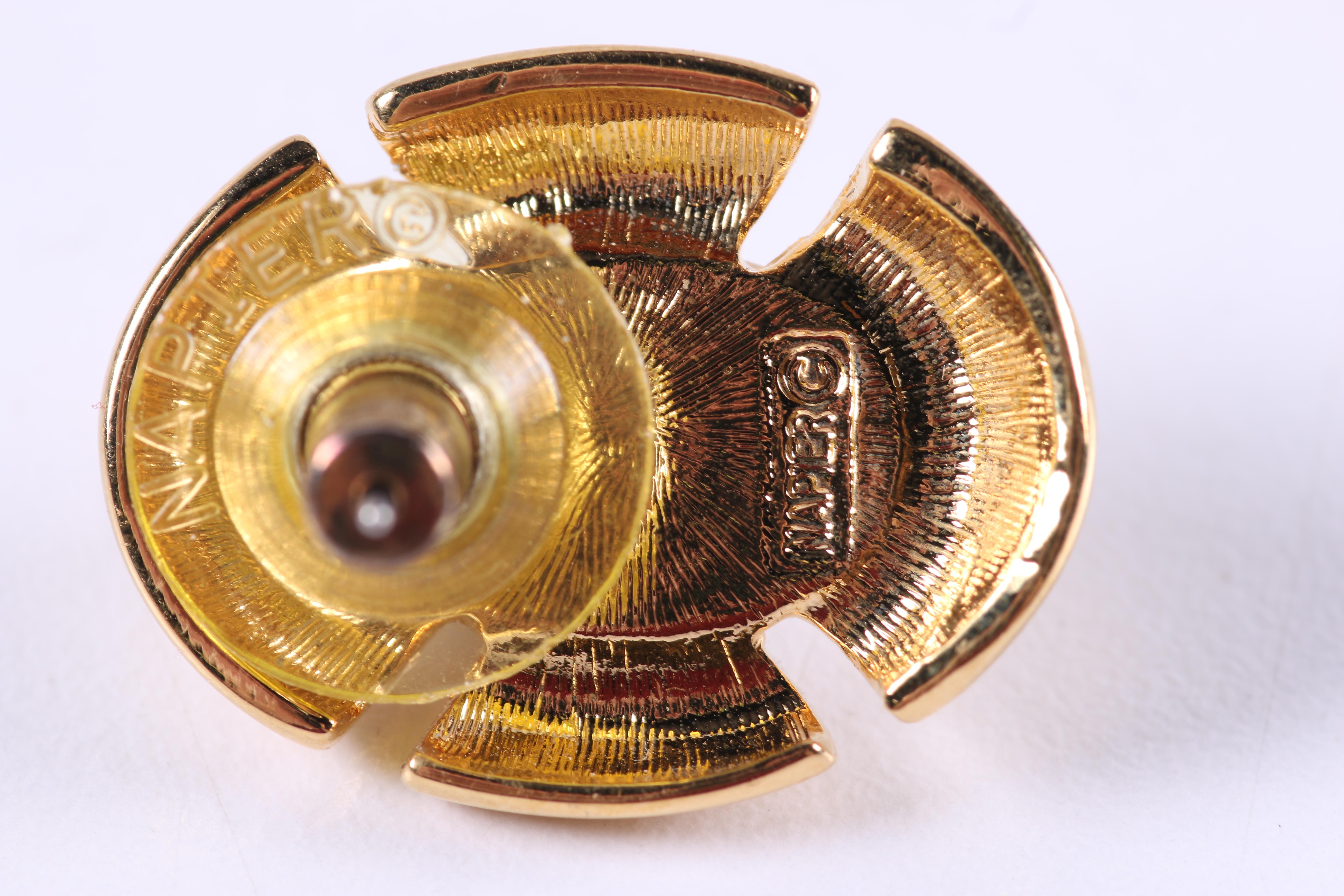 Gold Tone Costume Jewelry Including Kate Hines