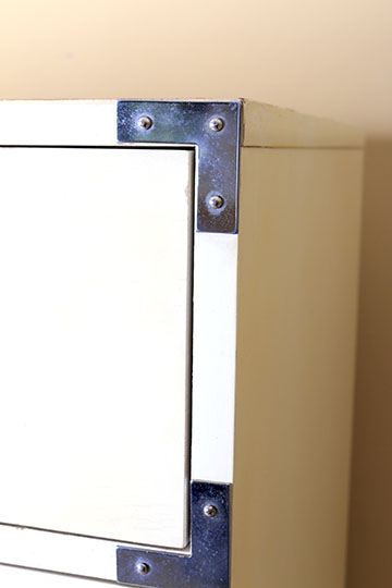 Pair of Dixie "Campaigner" Chests of Drawers