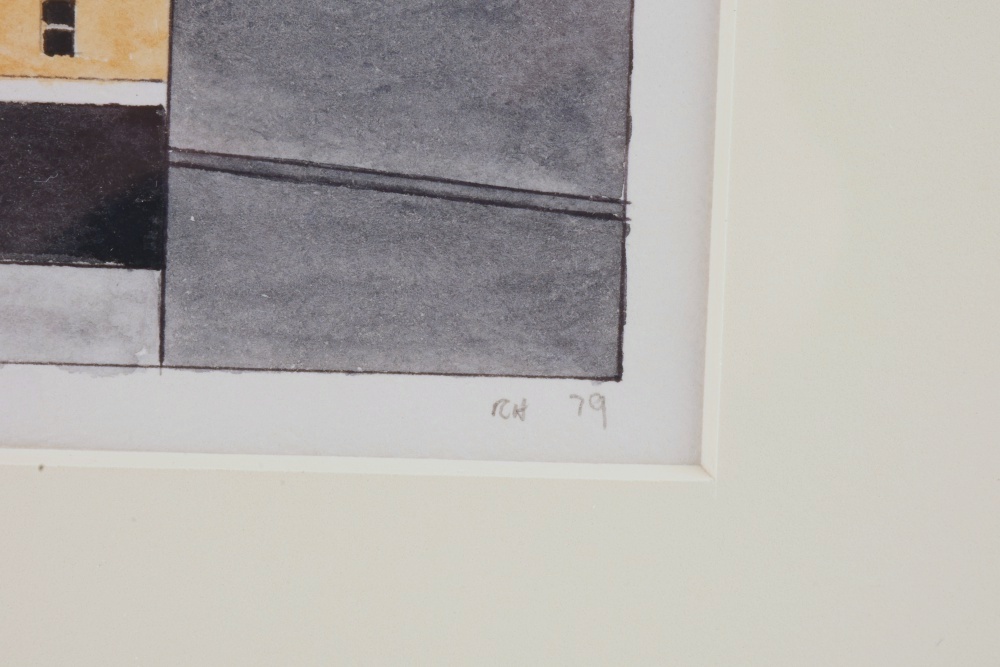 1979 Robert Herrmann Original Watercolor Painting on Paper