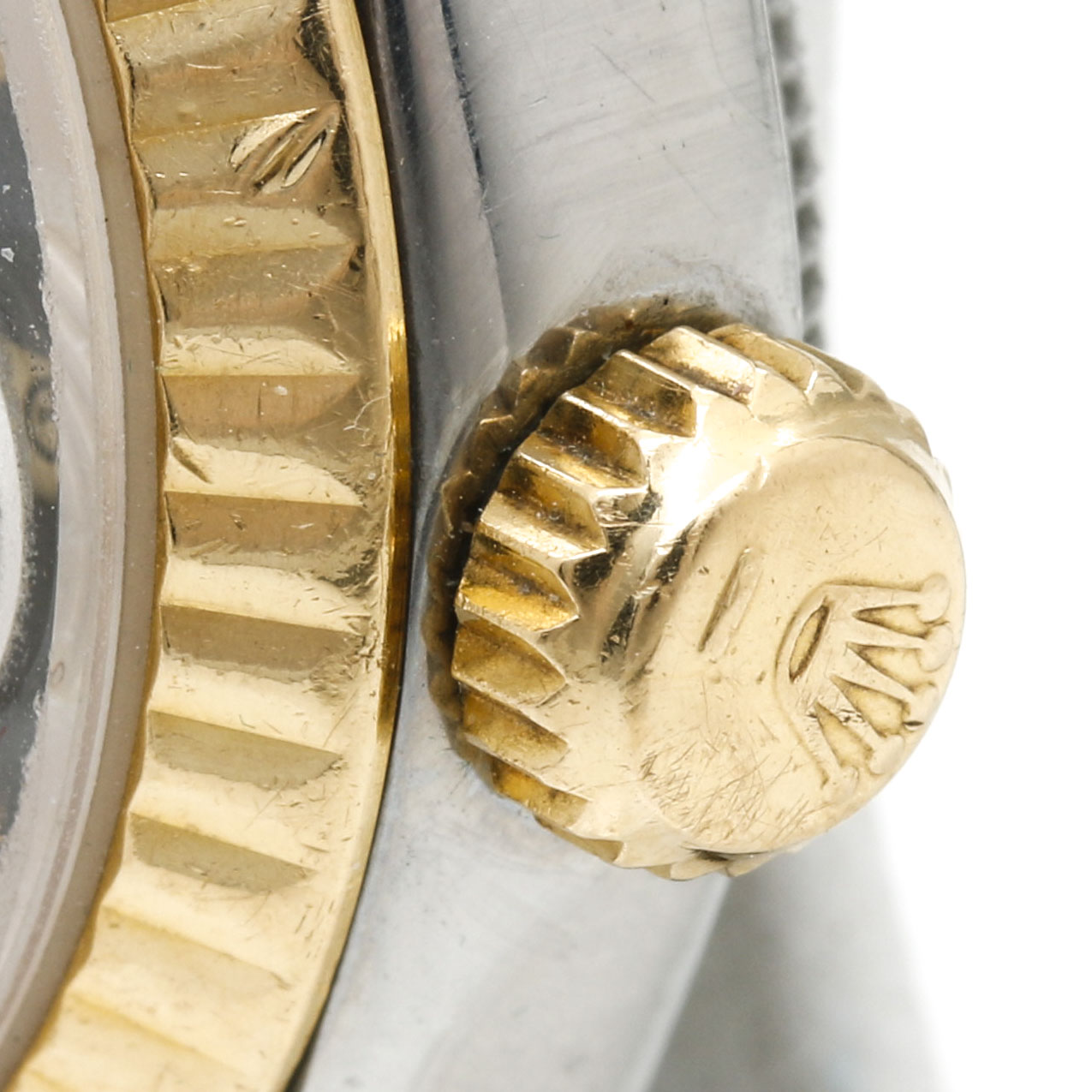 Rolex Oyster Perpetual Date 18K Yellow Gold and Stainless Steel Watch