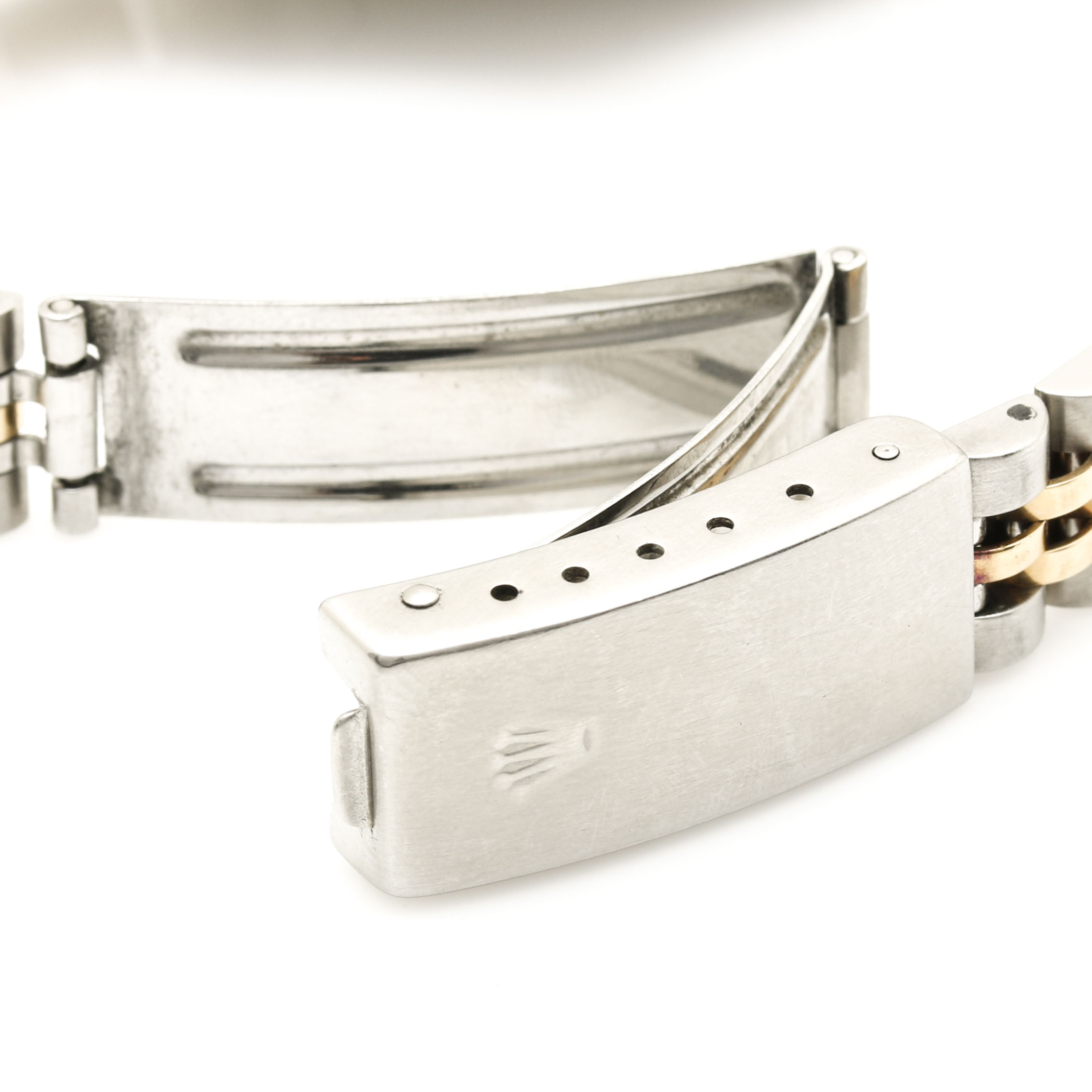 Rolex Oyster Perpetual Date 18K Yellow Gold and Stainless Steel Watch