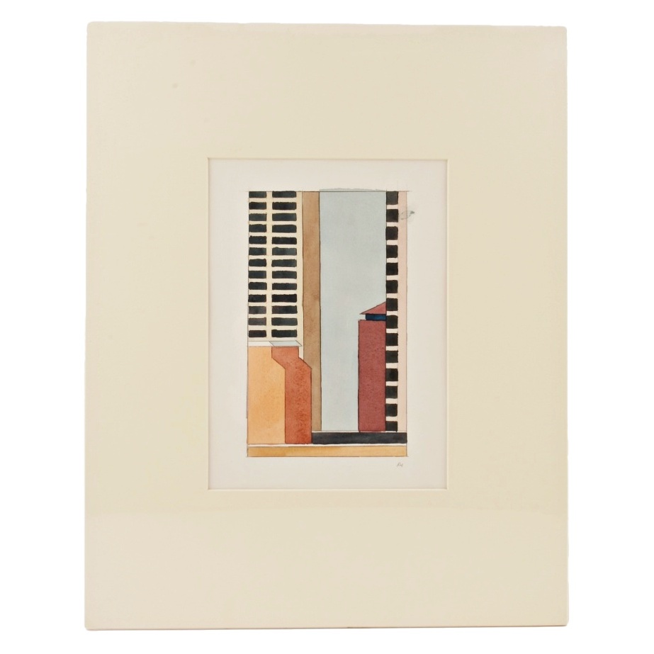 Original Robert Herrmann Watercolor