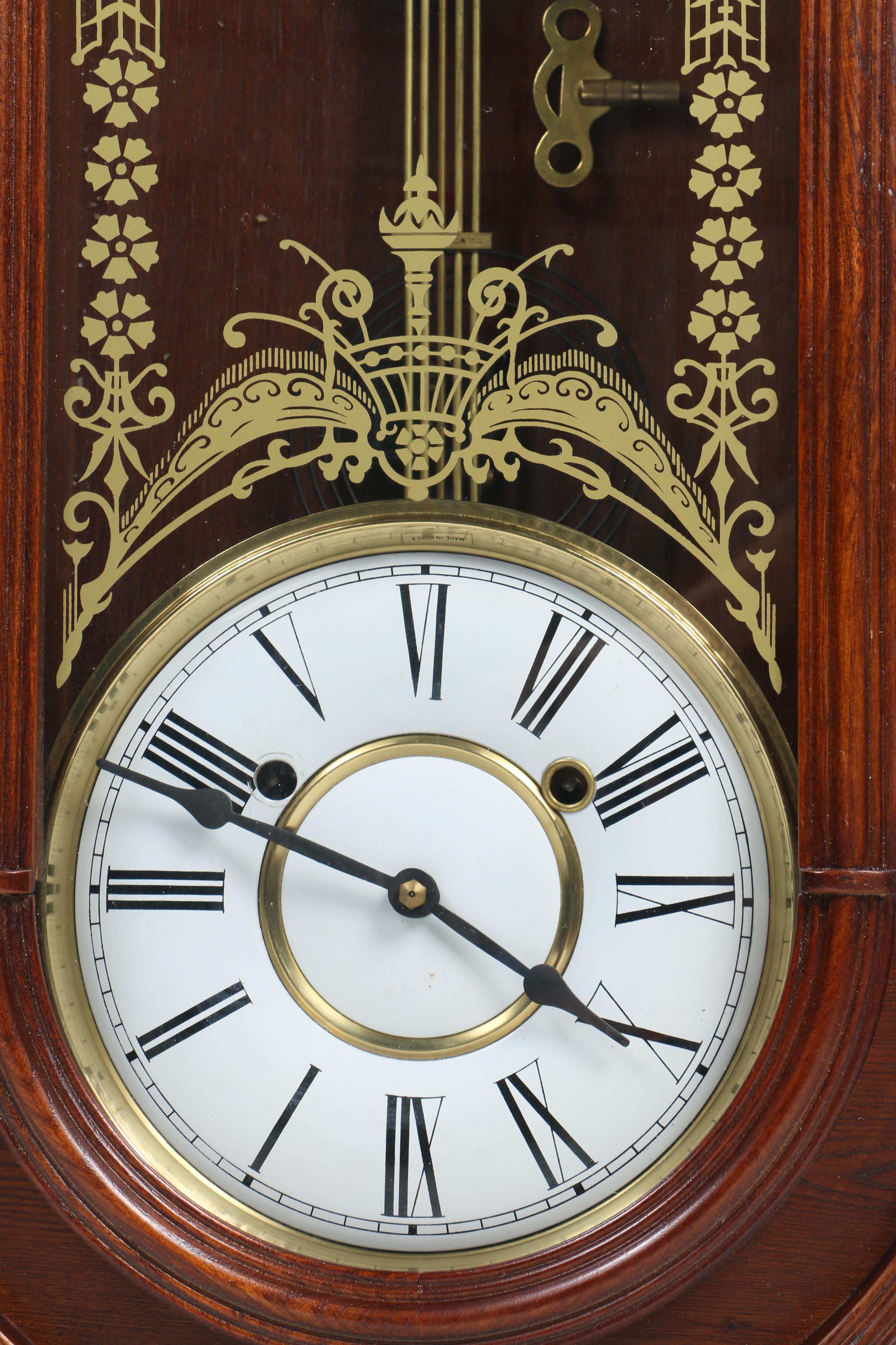 Vintage Pendulum Wall Clock