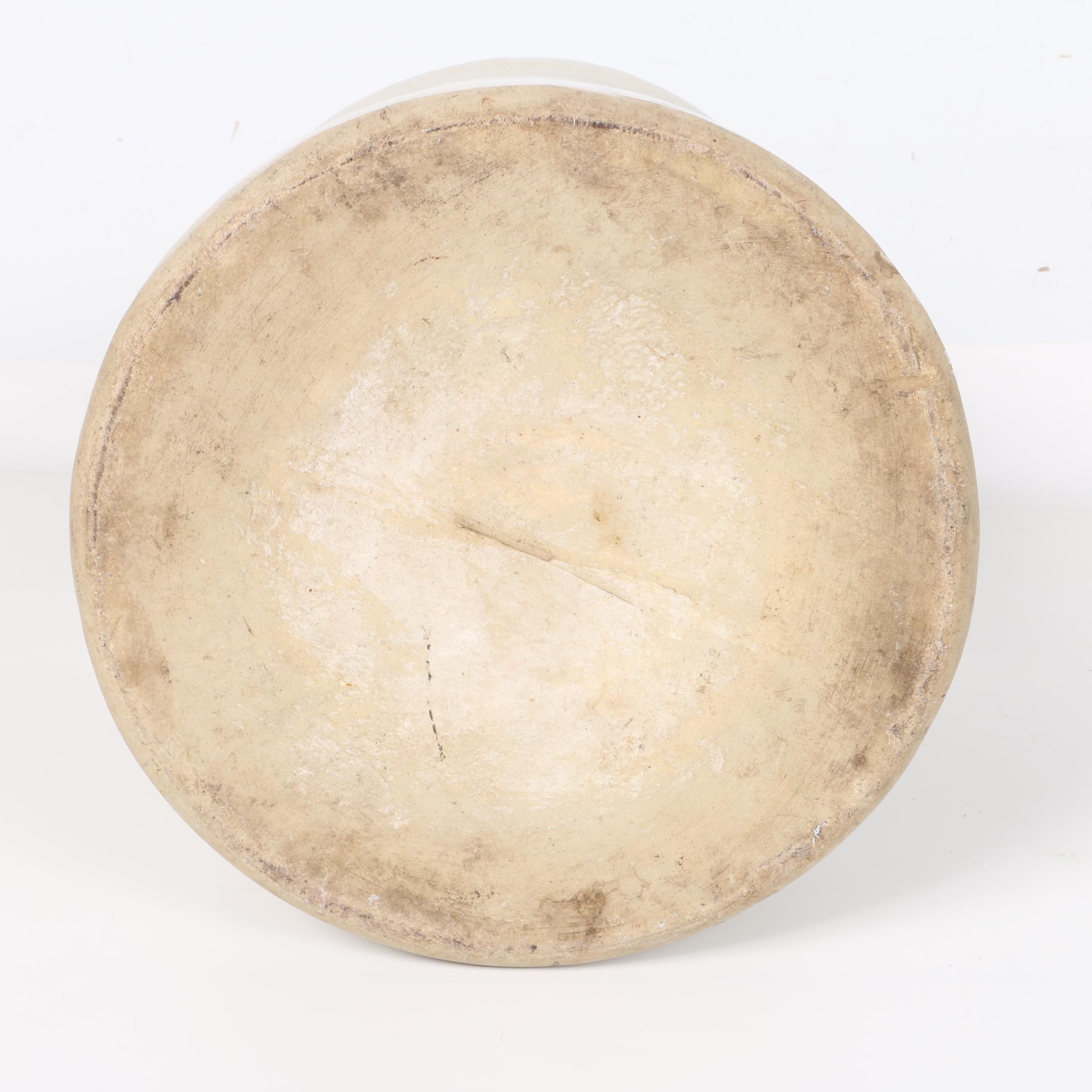 Vintage Lidded Stoneware Crock