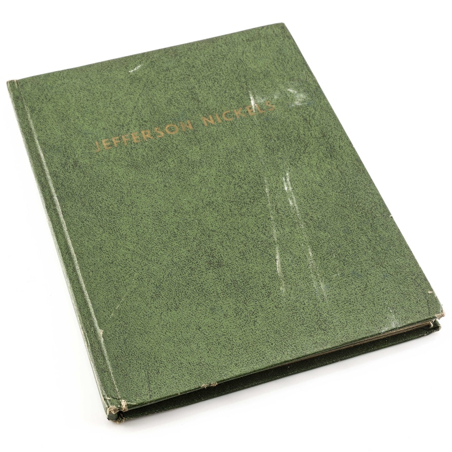 Whitman Binder of Jefferson Nickels