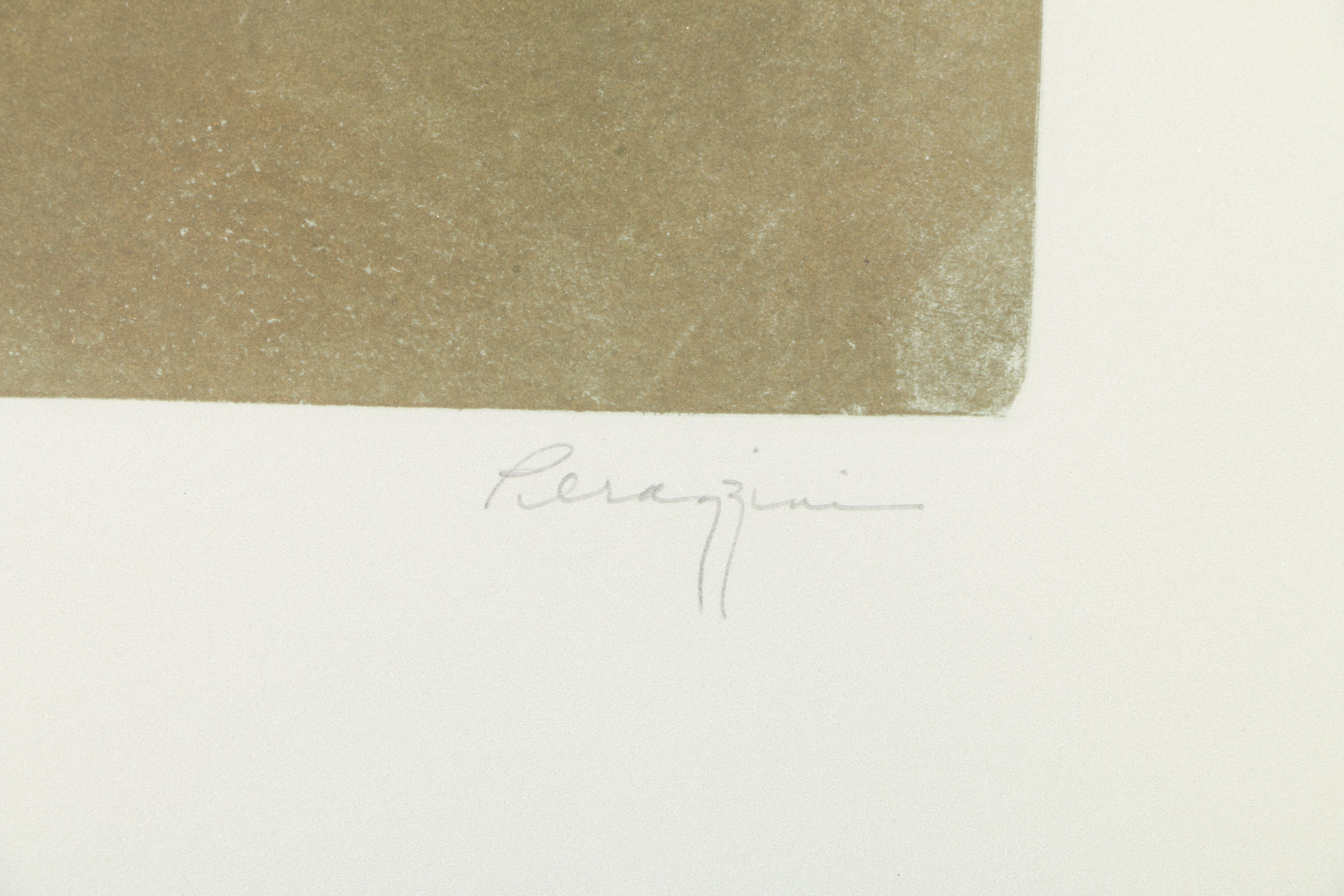 Gail Perazzini Hand Pulled Print "Guardian of Day"