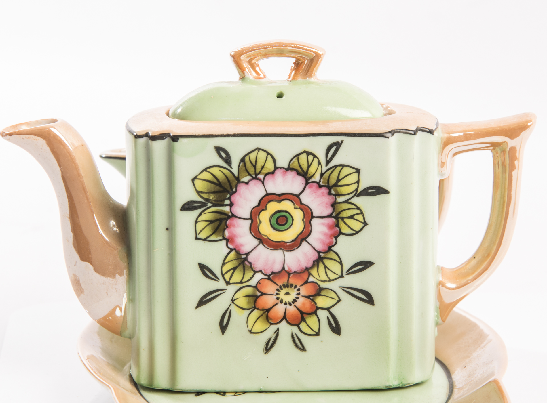 Japanese Lusterware Tea Set