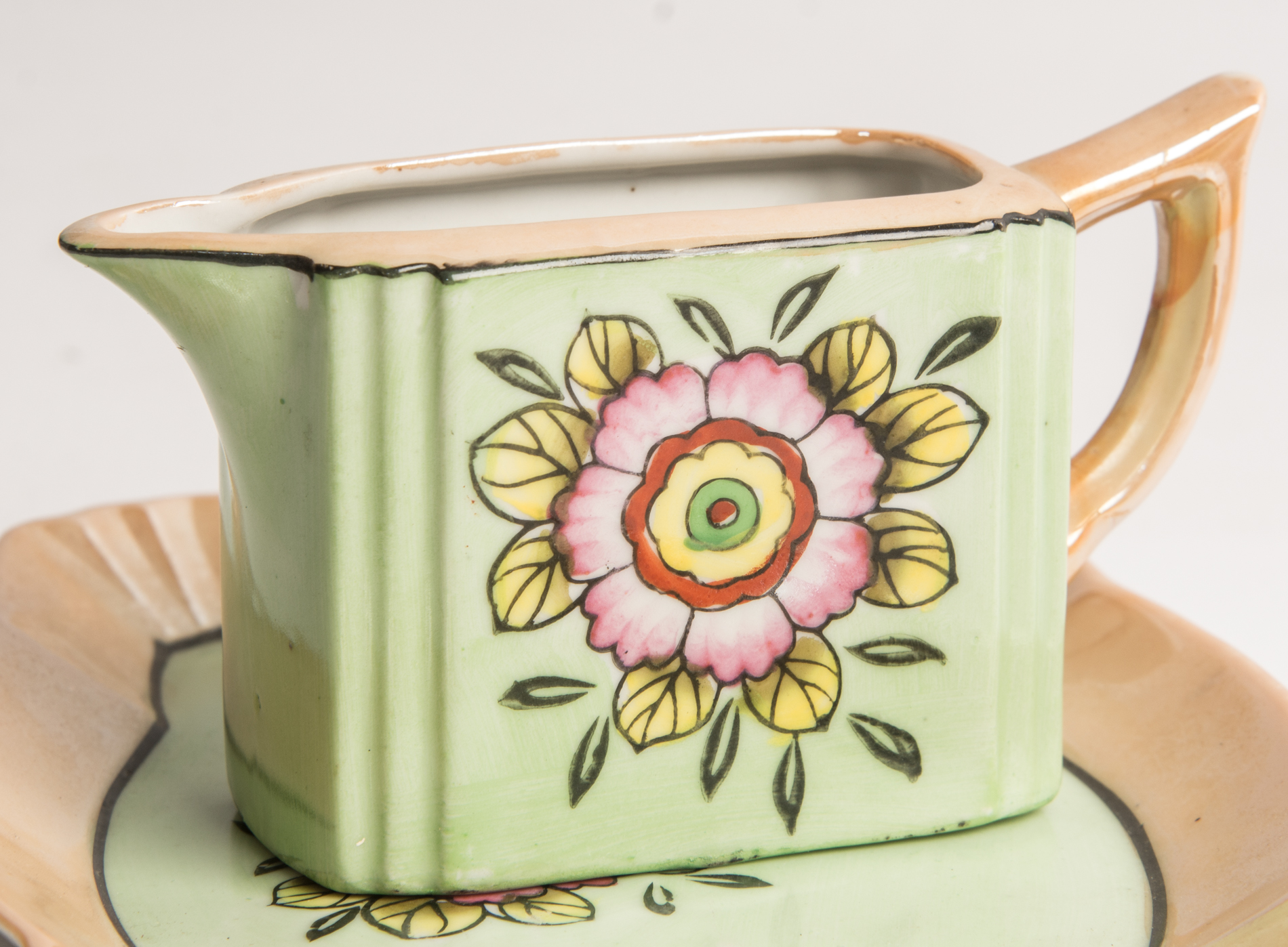 Japanese Lusterware Tea Set