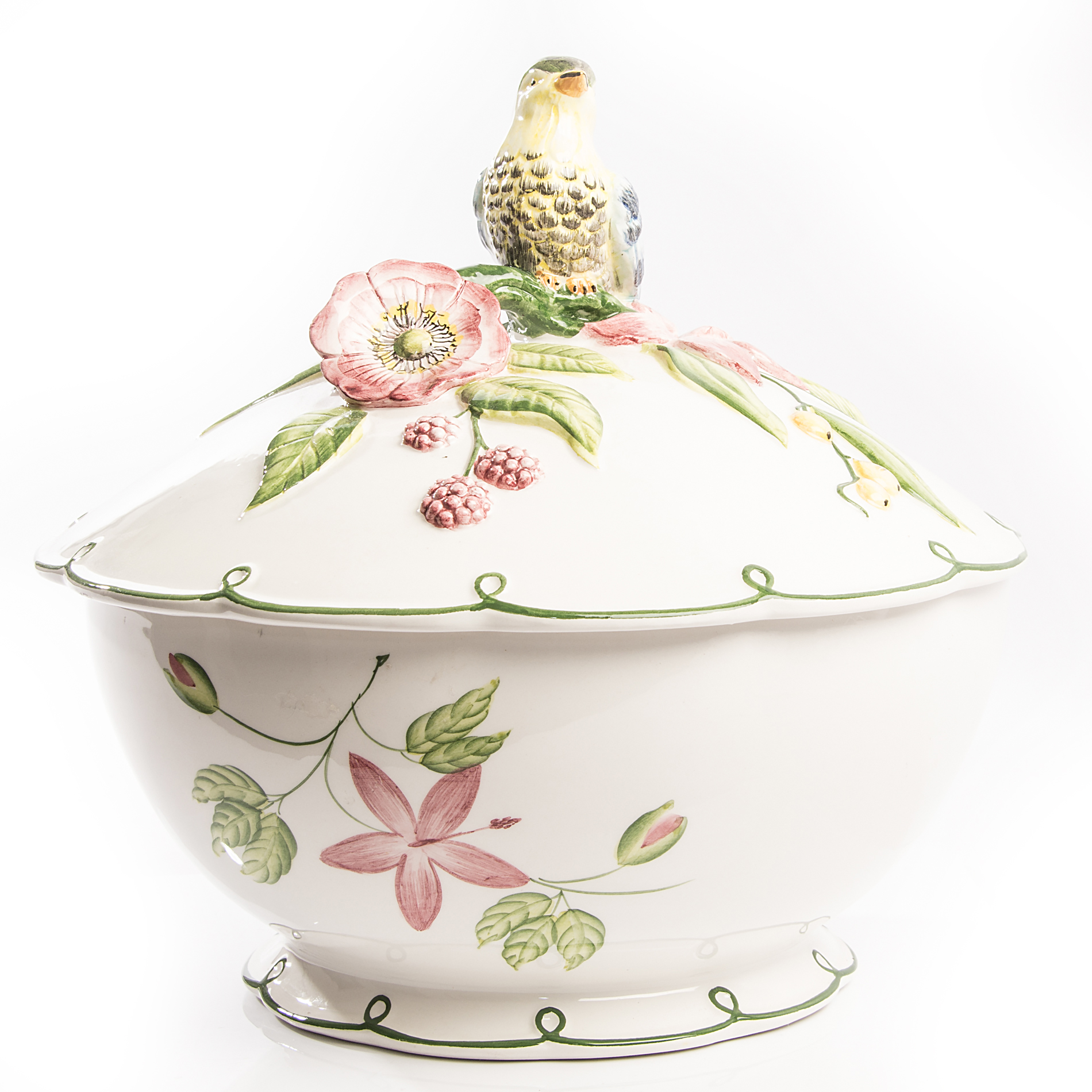 Vietri "Paradiso" Covered DIsh