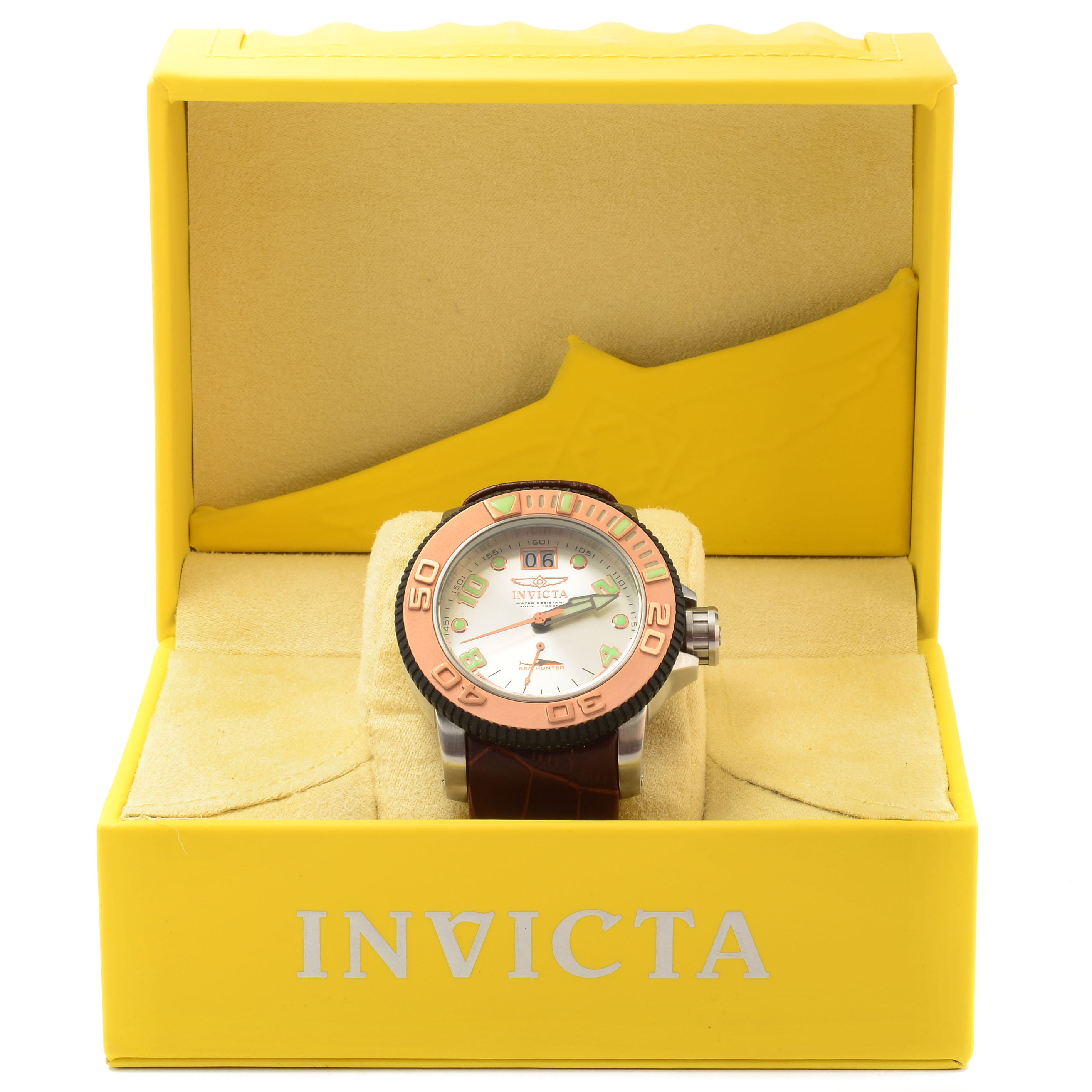 Invicta Sea Hunter Model No. 1735 Stainless Steel Watch