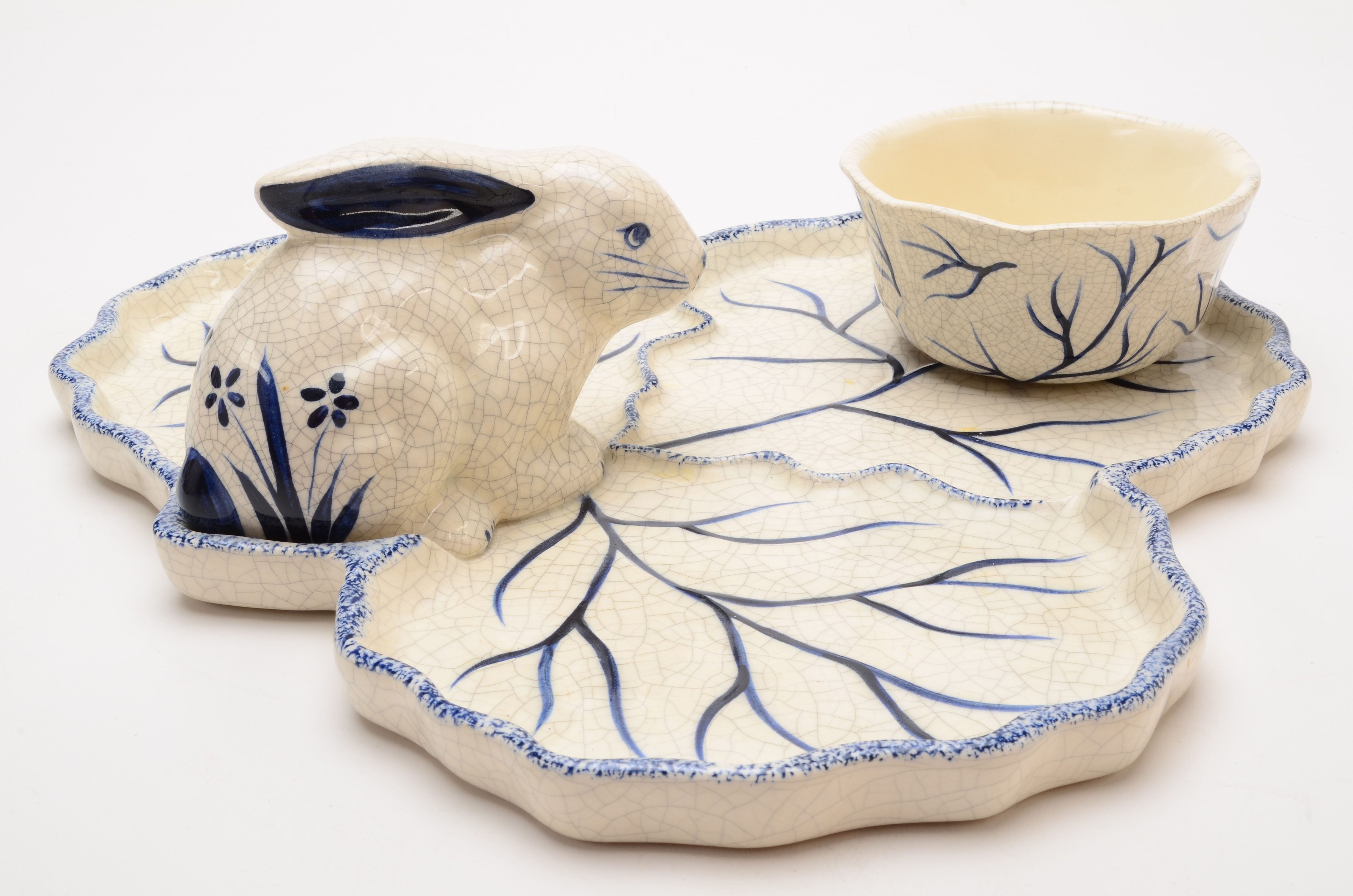 Authentic Dedham Pottery Reproductions Pieces