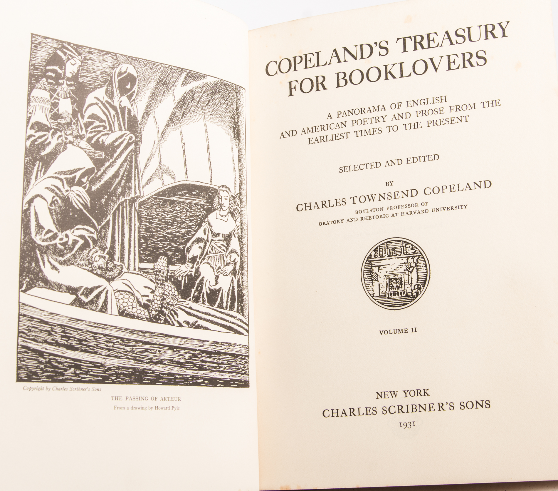 1931 Copeland's Treasury for Book Lovers