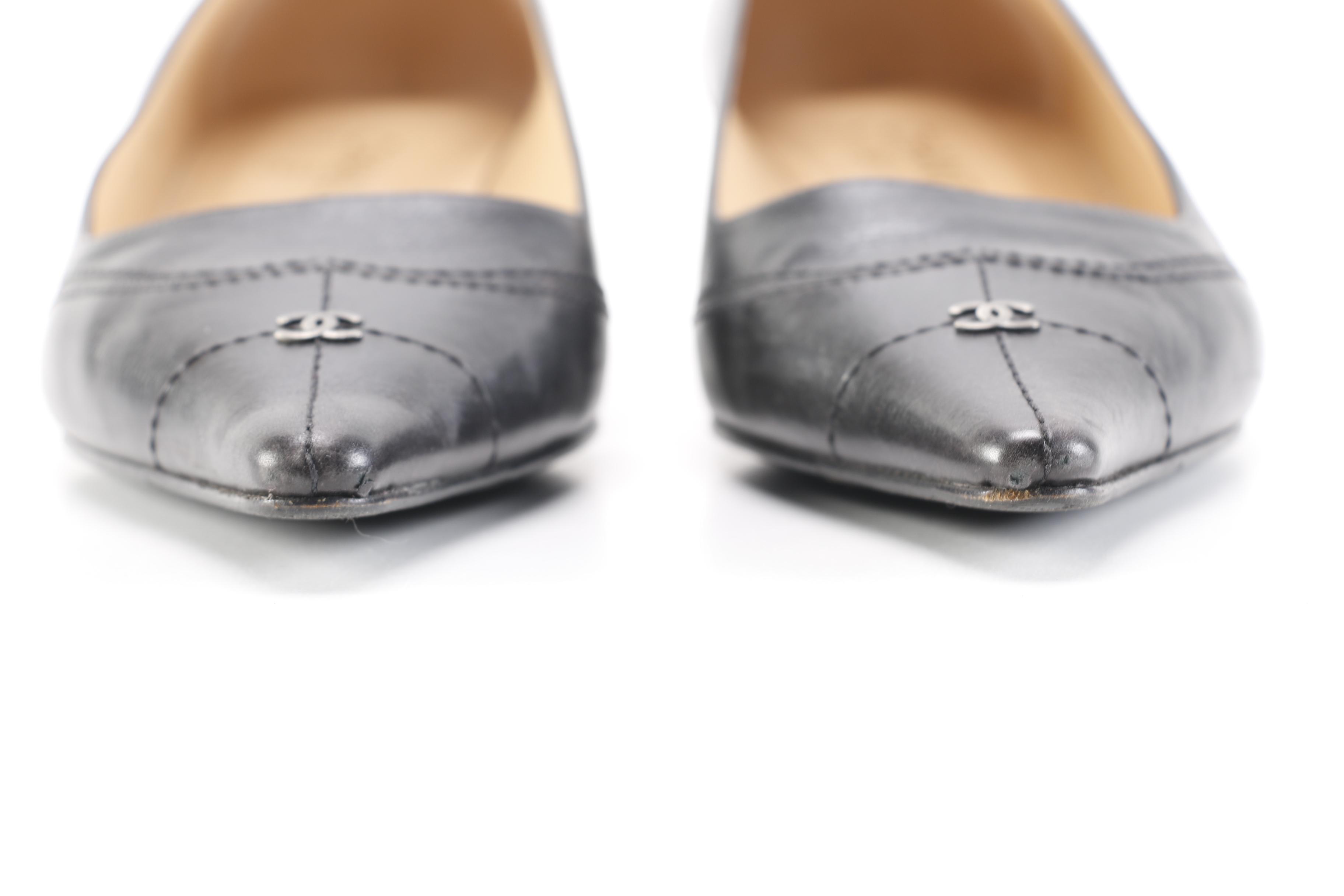 Chanel Kitten Heel Pumps