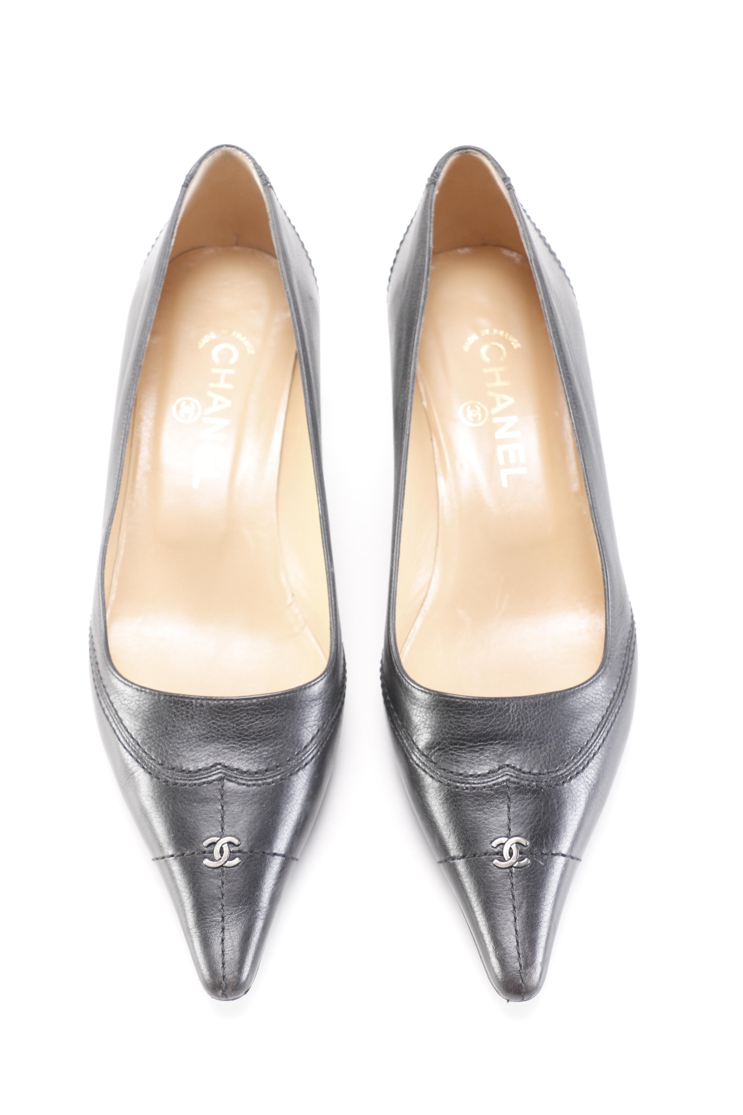 Chanel Kitten Heel Pumps