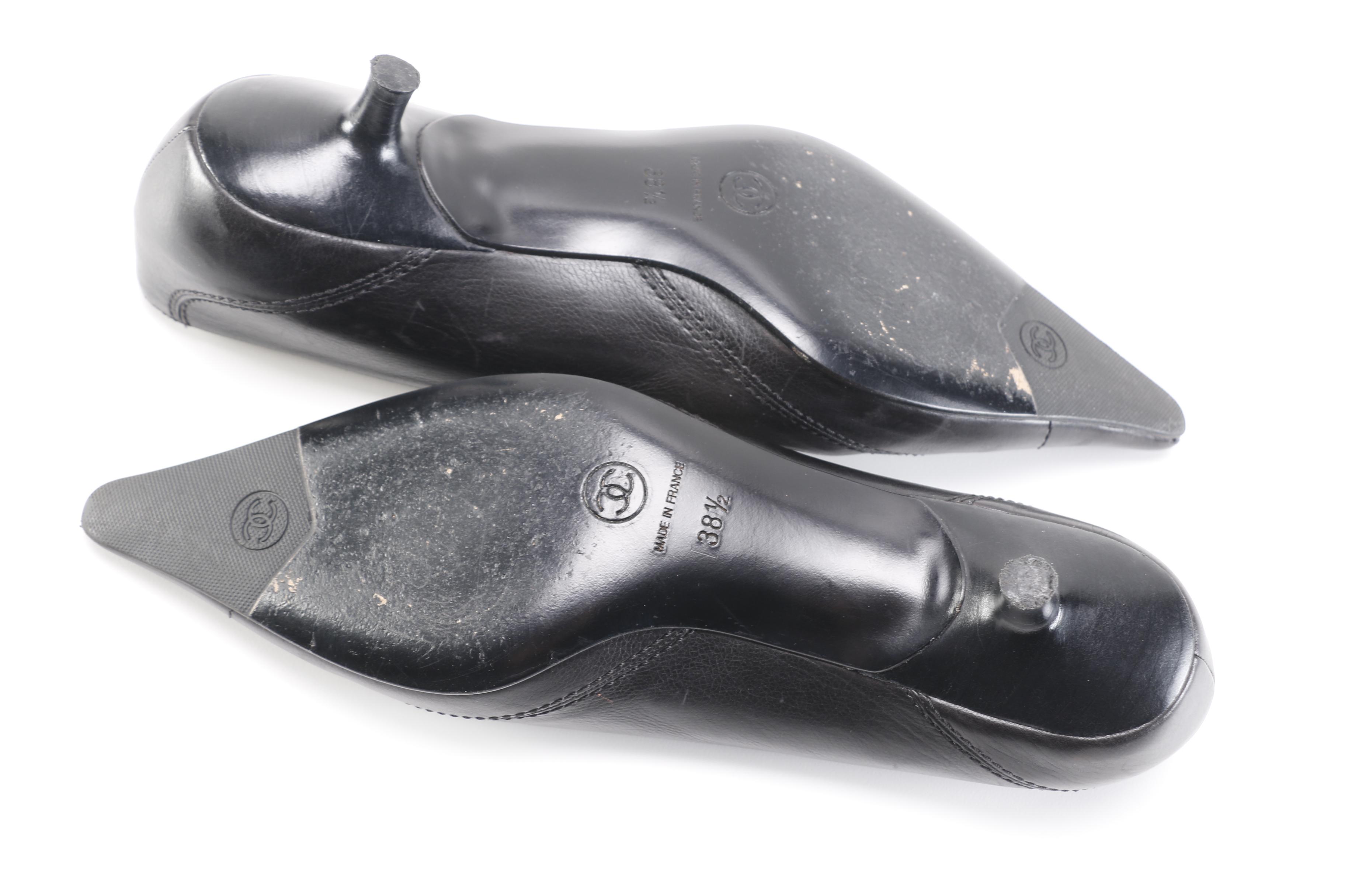 Chanel Kitten Heel Pumps