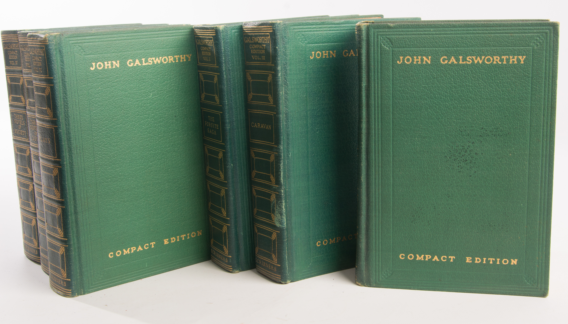 1931 Galsworthy Compact Edition Novels