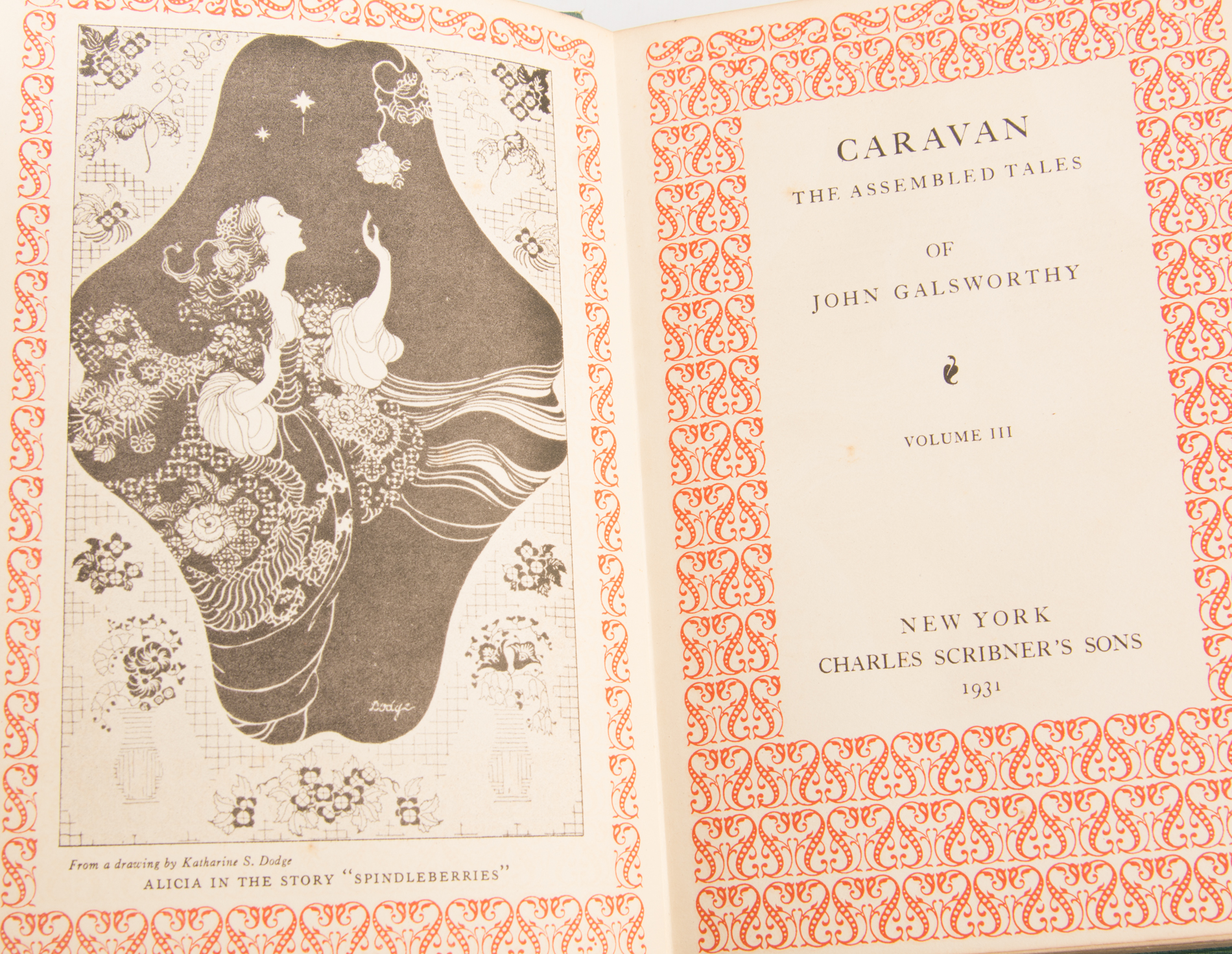 1931 Galsworthy Compact Edition Novels