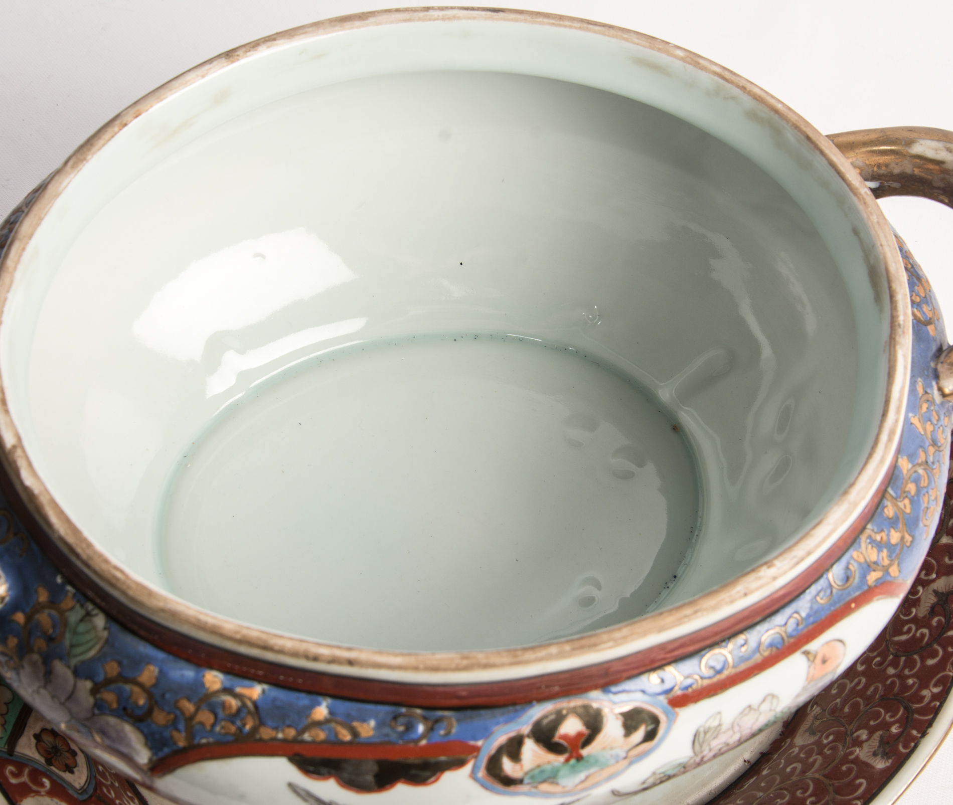 Imari Style Tureen and Underplate