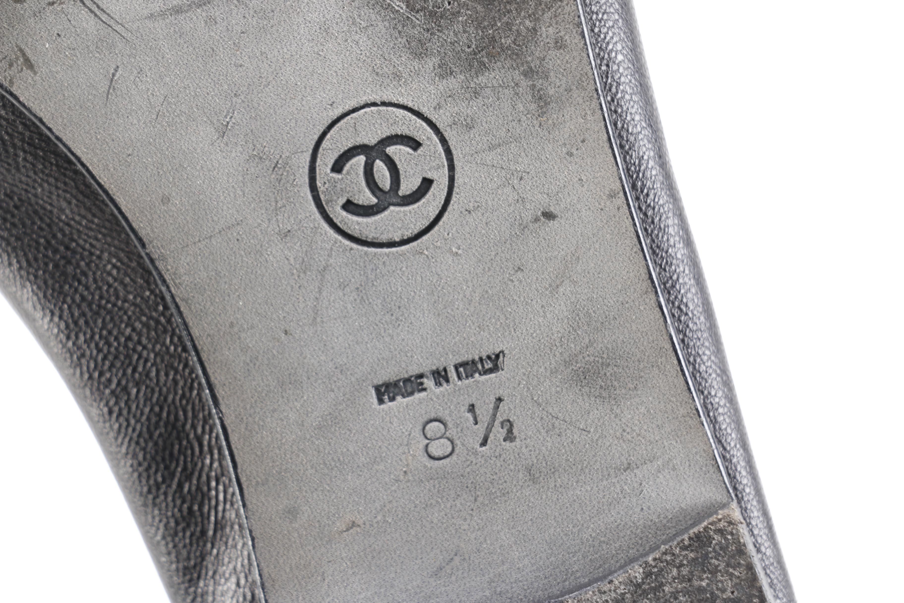 Chanel Black Ballet Flats