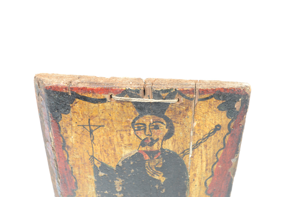 Antique Spanish Colonial Retablo of San Ignacio de Loyola