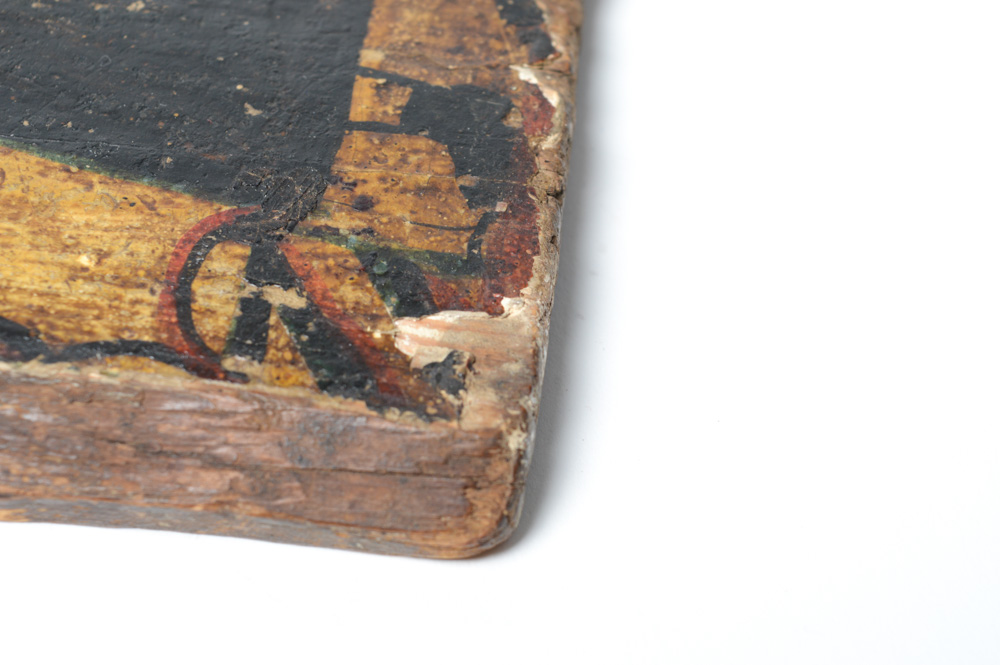 Antique Spanish Colonial Retablo of San Ignacio de Loyola