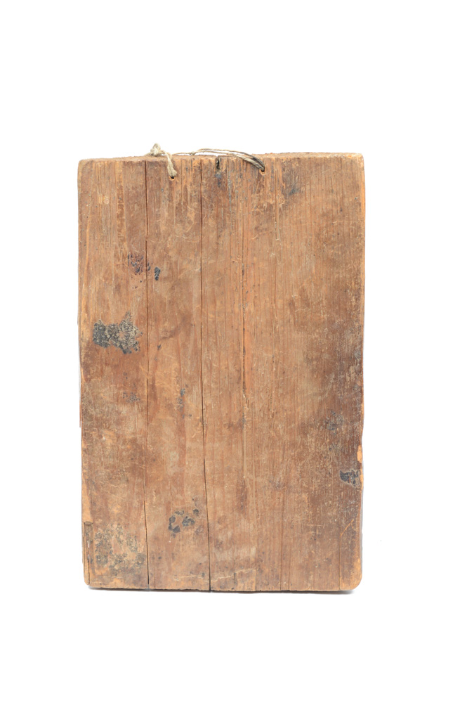 Antique Spanish Colonial Retablo of San Ignacio de Loyola