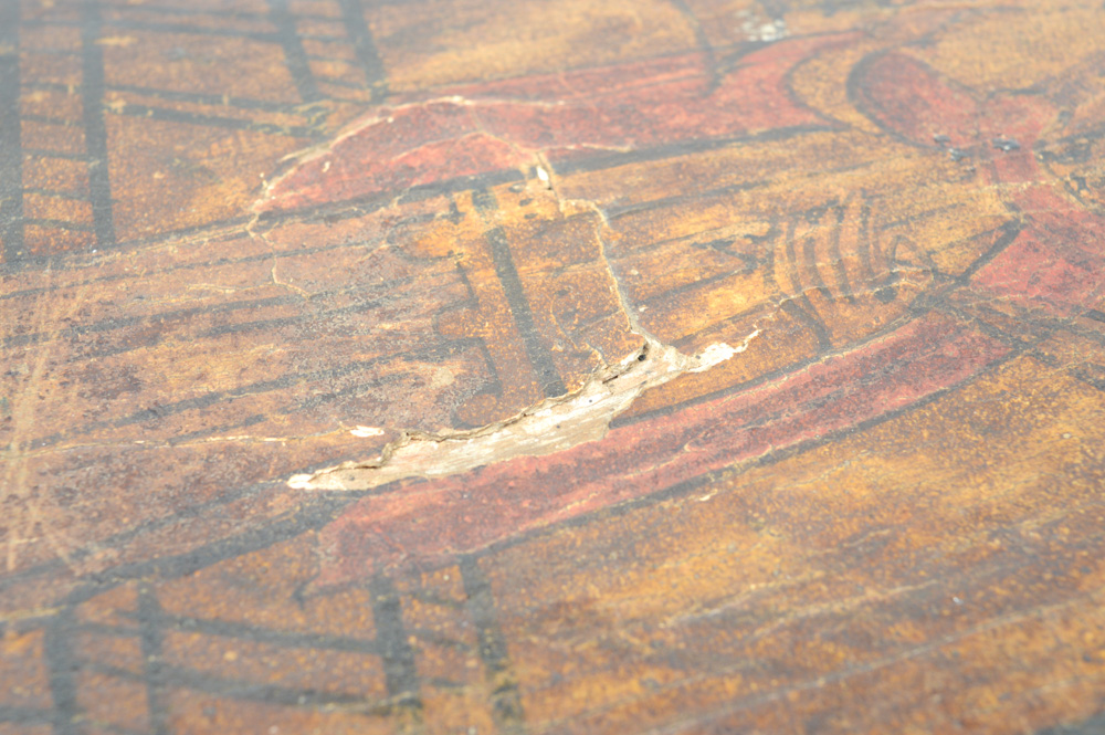 19th Century Spanish Colonial Retablo of San Ramón Nanato