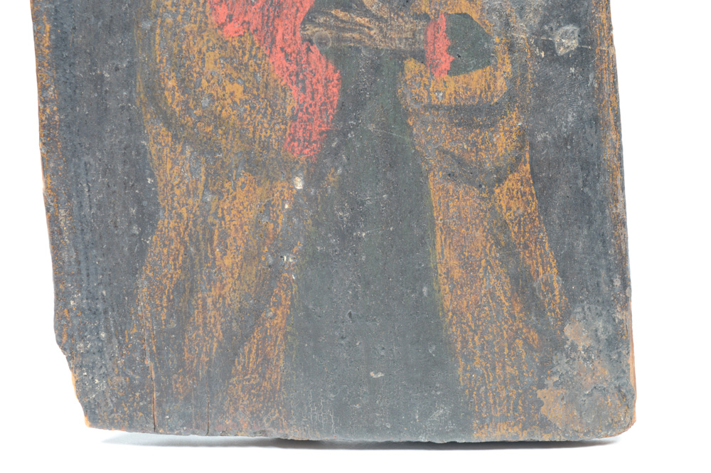 Antique Retablo Nuestra Señora del Refugio de los Pecadores