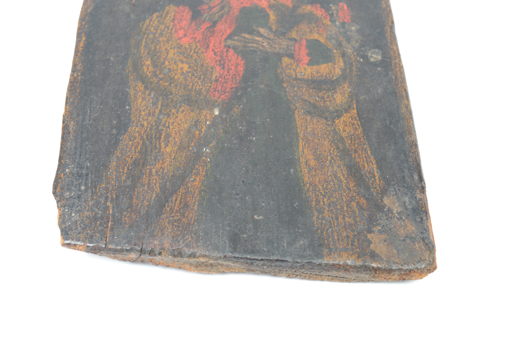 Antique Retablo Nuestra Señora del Refugio de los Pecadores