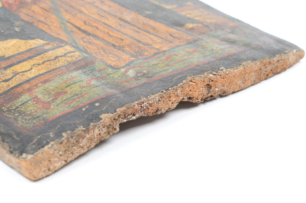 18th/19th Century Spanish Colonial Retablo of  San Jose y Jesus