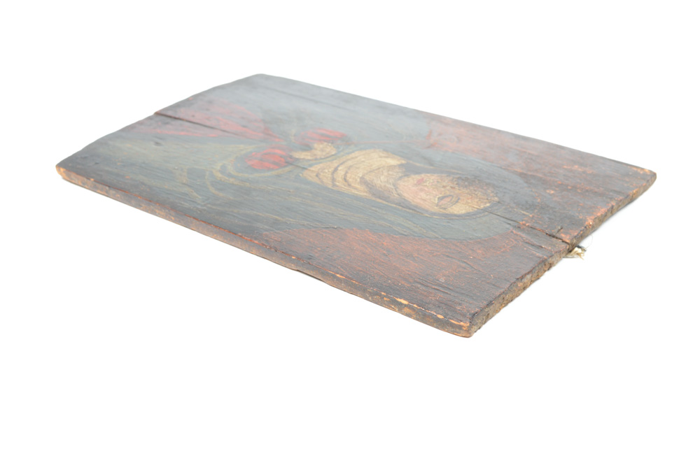 Antique Retablo of Nuestra Señora de los Dolores