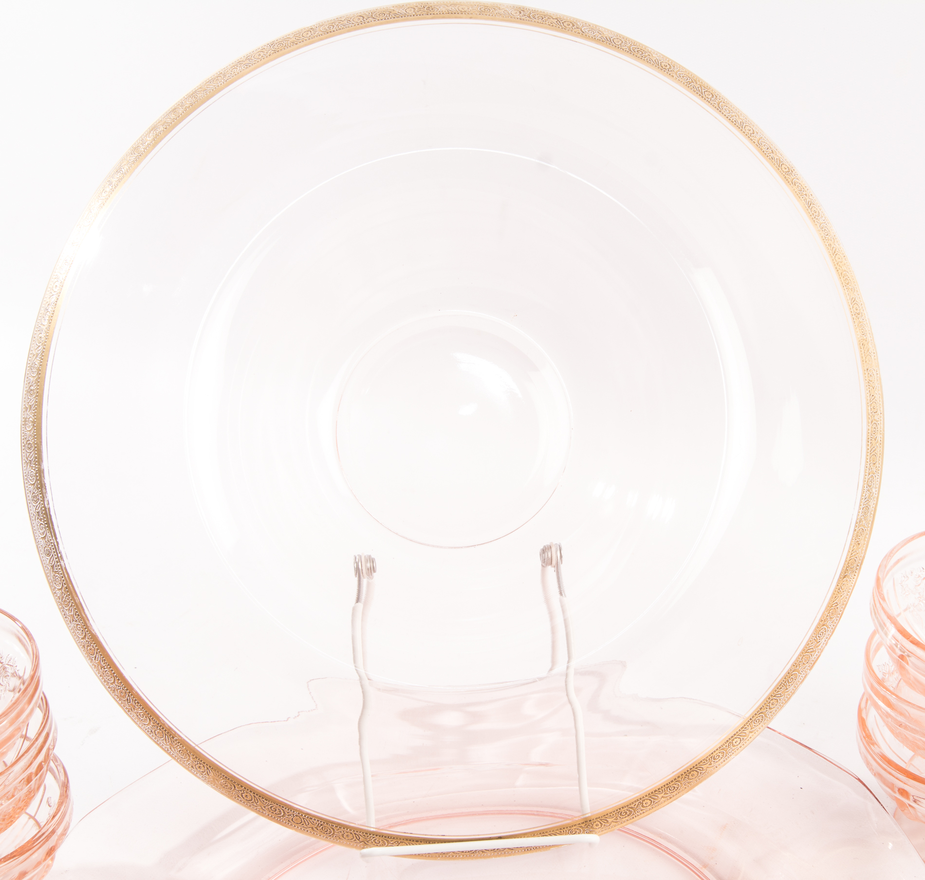 Pink Depression Glass