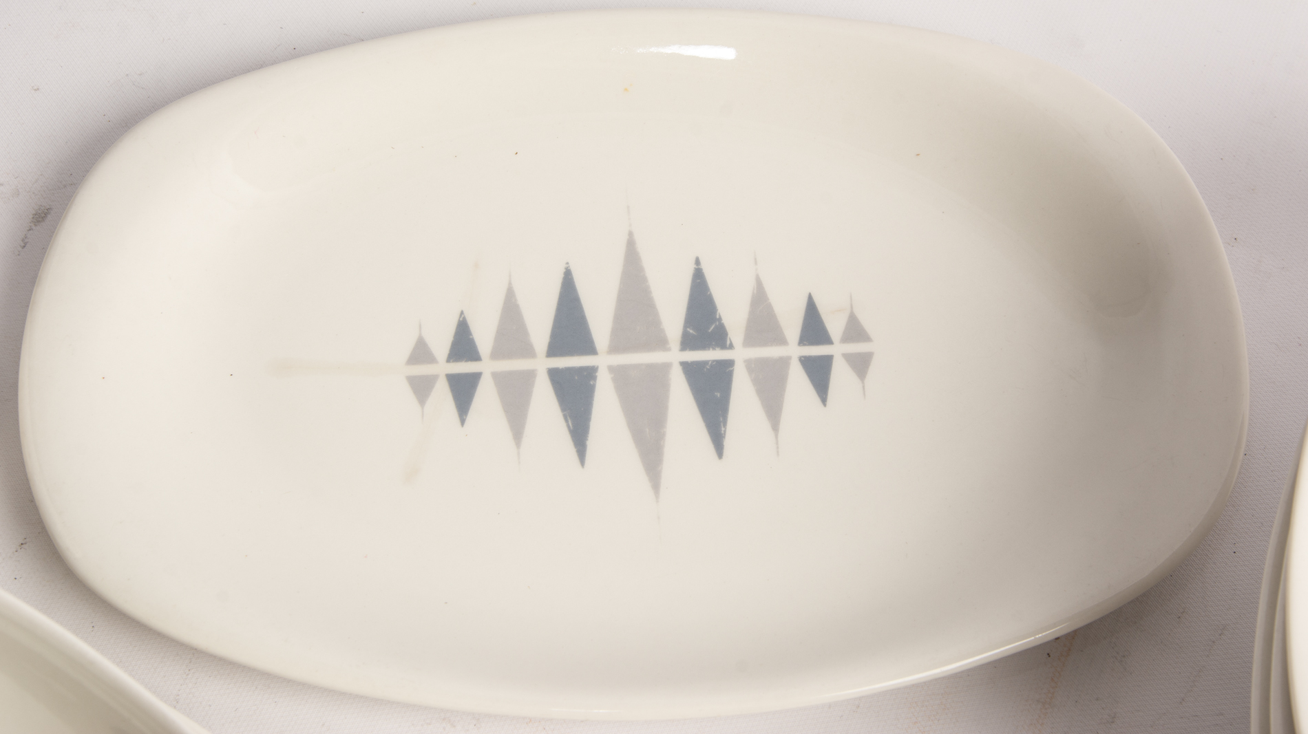 Iroquois "Pyramids" Serving Pieces