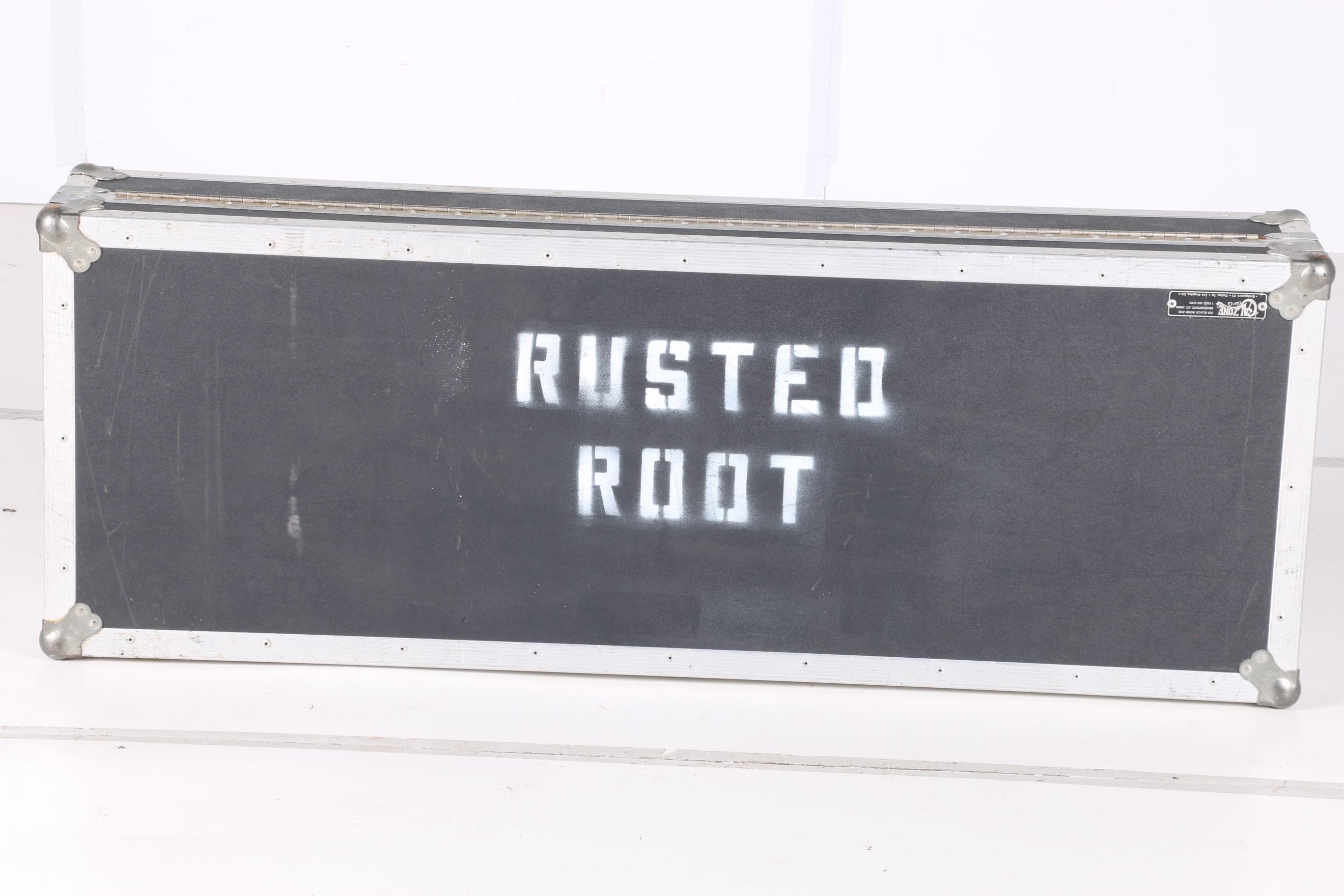 1990s Ensoniq TS-12 Synthesizer and "Rusted Root" Road Cases