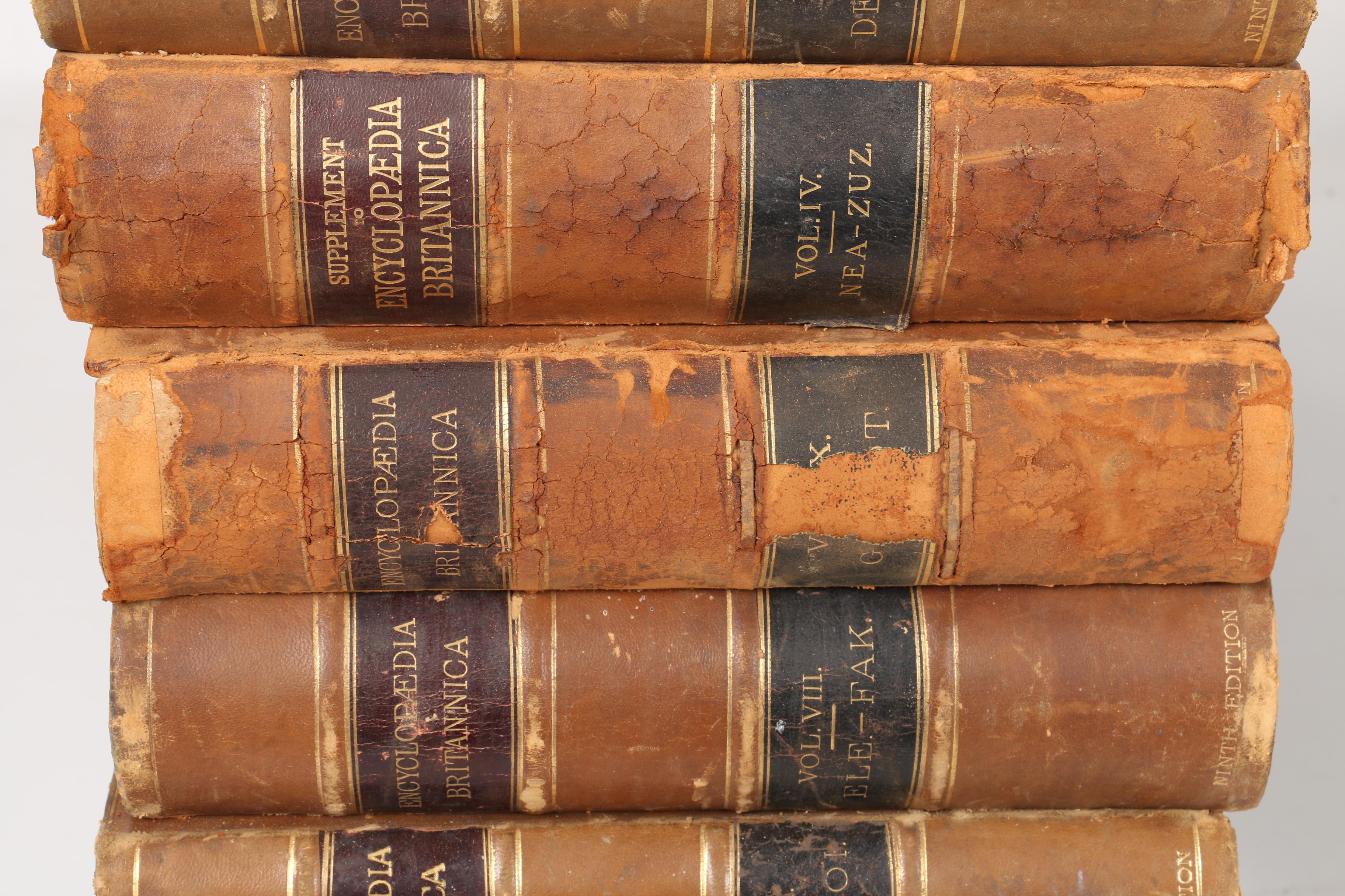 Antique Ninth Edition "Encyclopedia Britannica" Collection