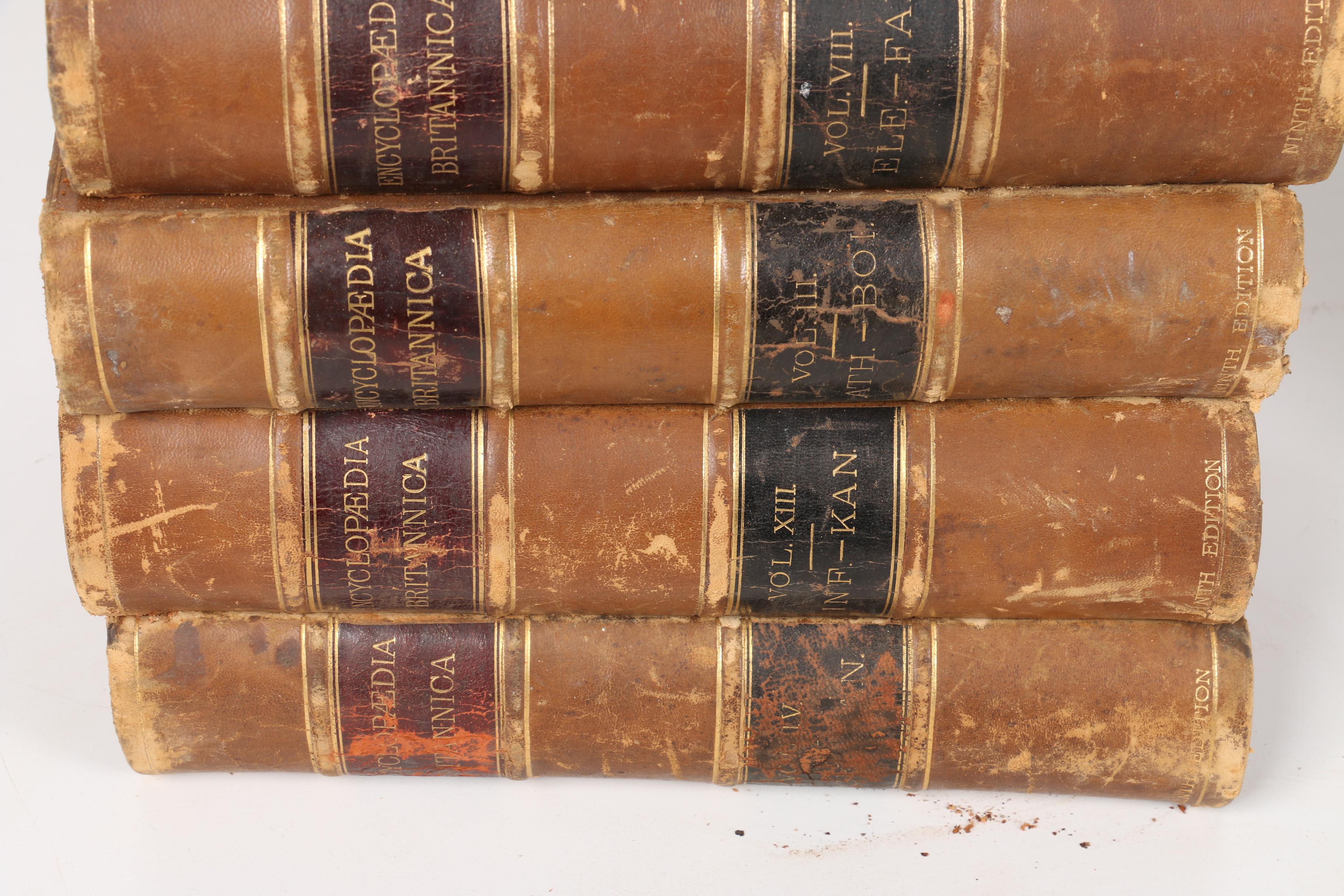 Antique Ninth Edition "Encyclopedia Britannica" Collection