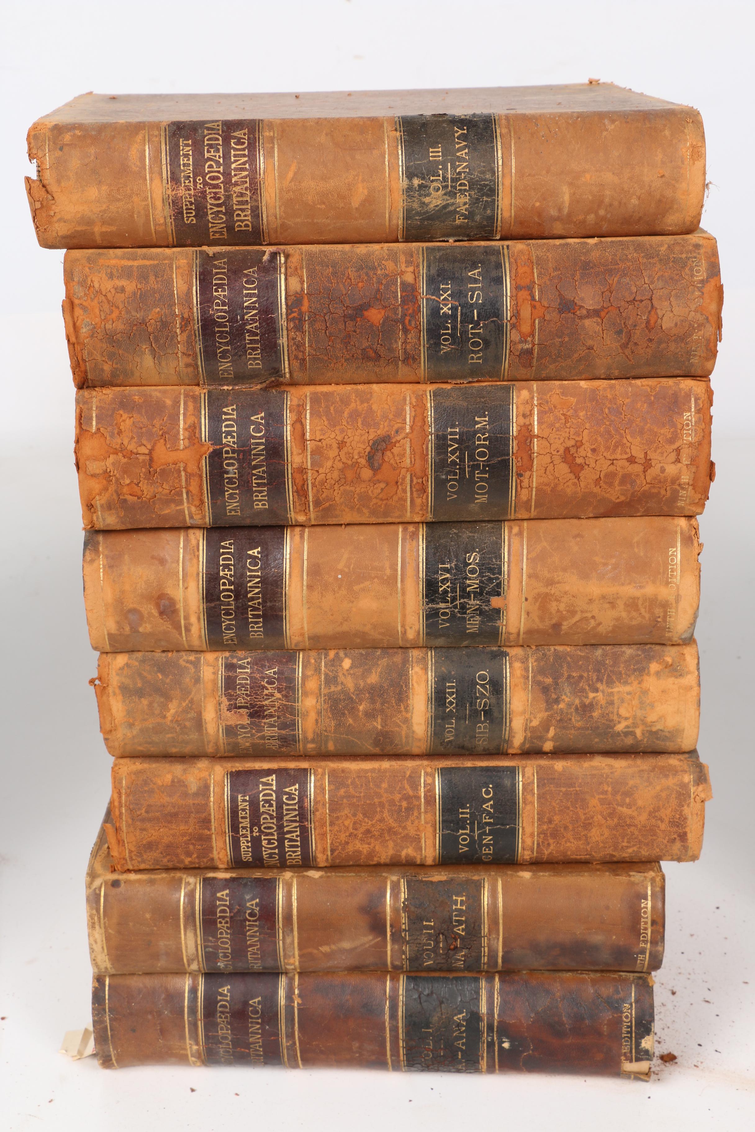 Antique Ninth Edition "Encyclopedia Britannica" Collection