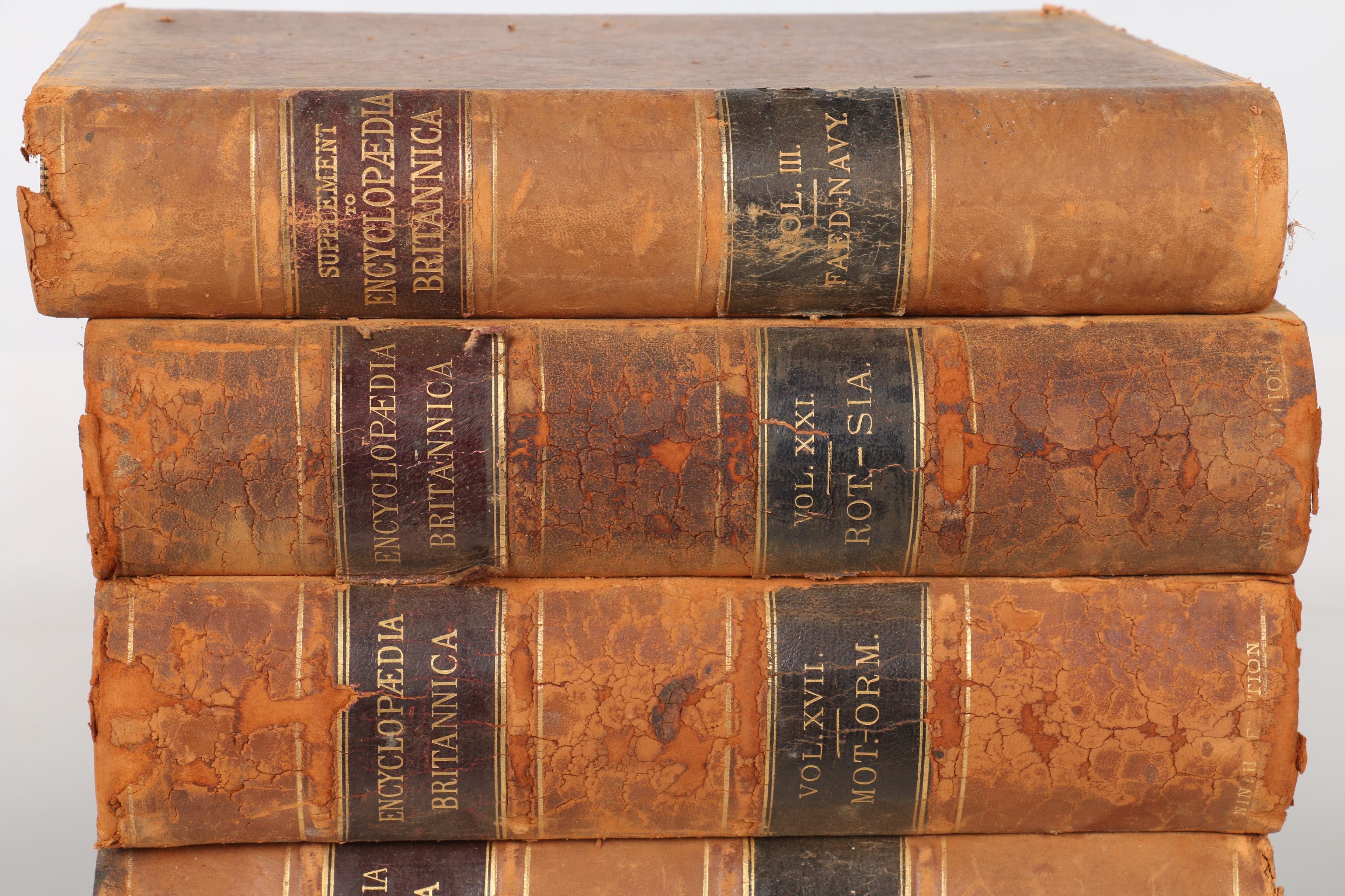 Antique Ninth Edition "Encyclopedia Britannica" Collection
