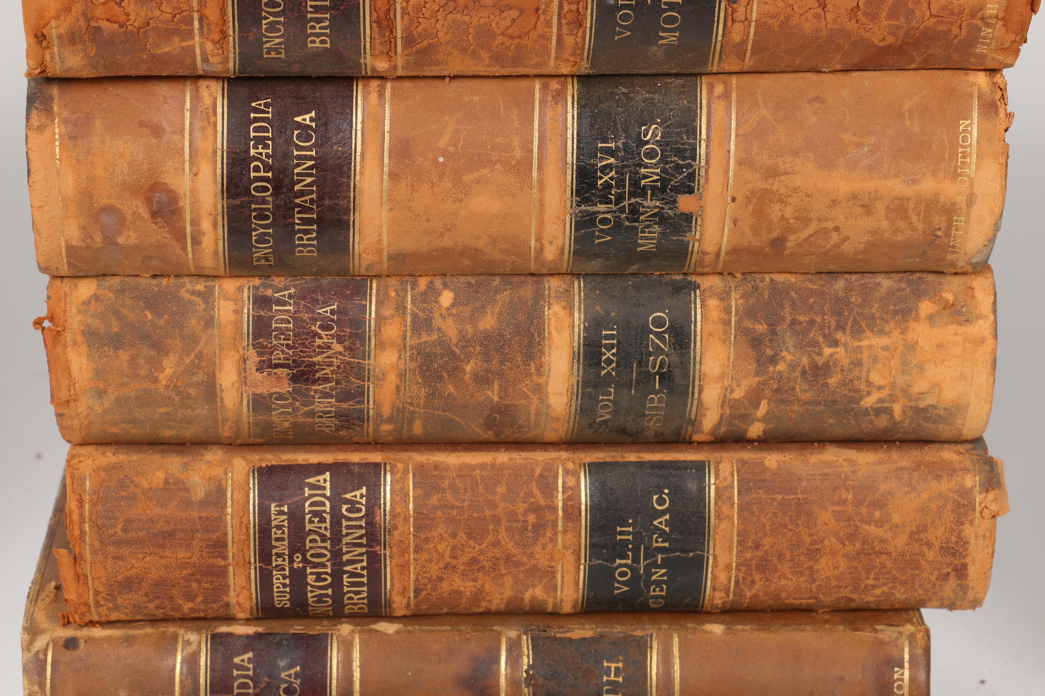 Antique Ninth Edition "Encyclopedia Britannica" Collection