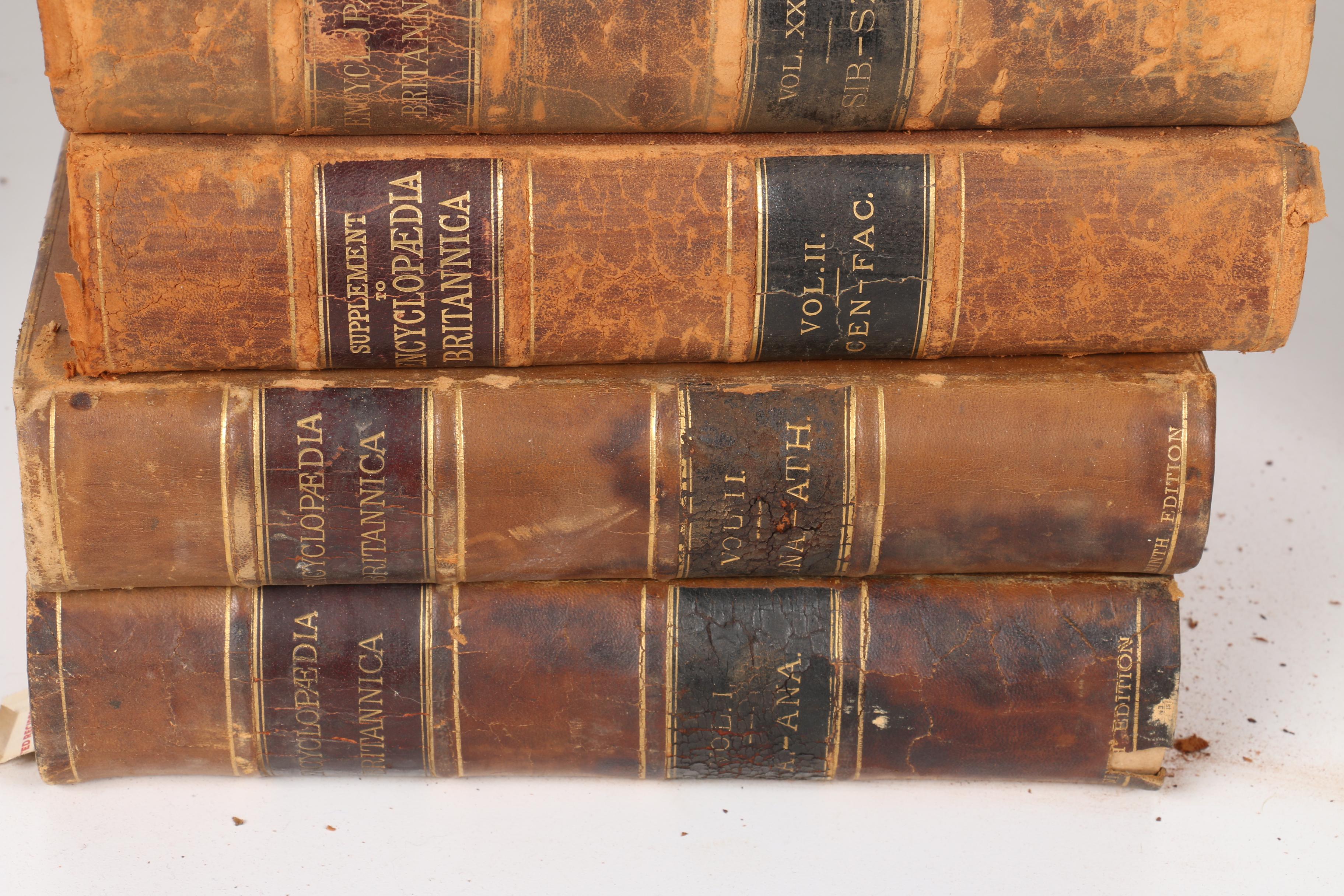Antique Ninth Edition "Encyclopedia Britannica" Collection