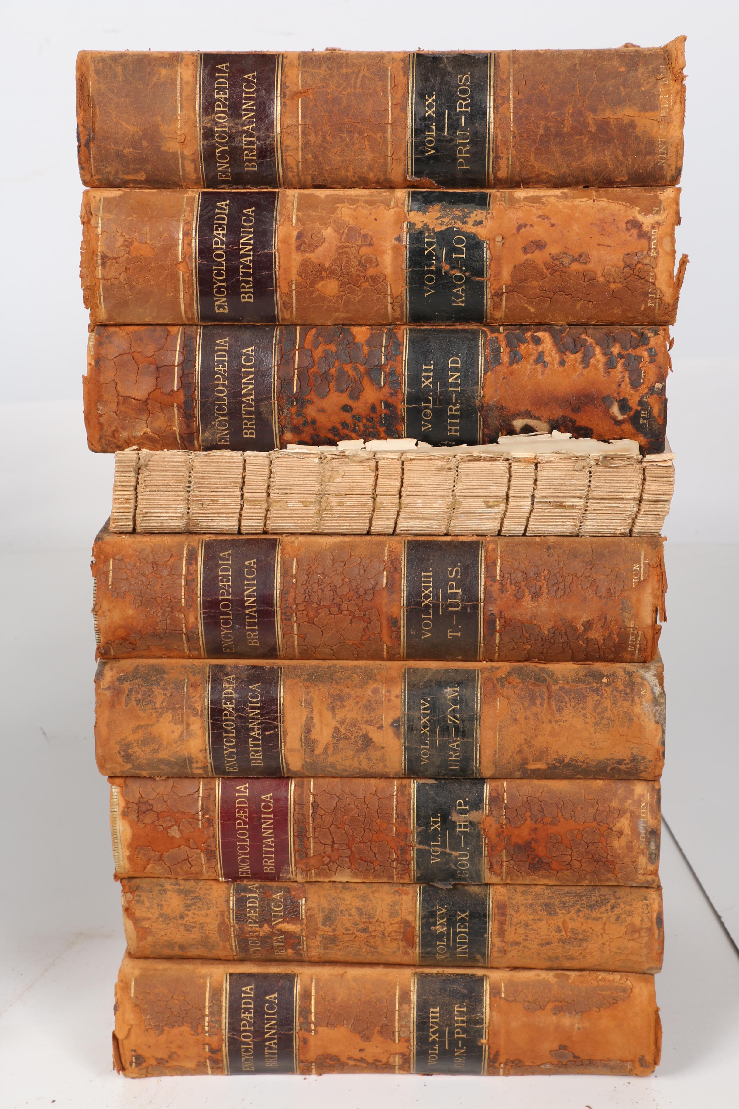 Antique Ninth Edition "Encyclopedia Britannica" Collection