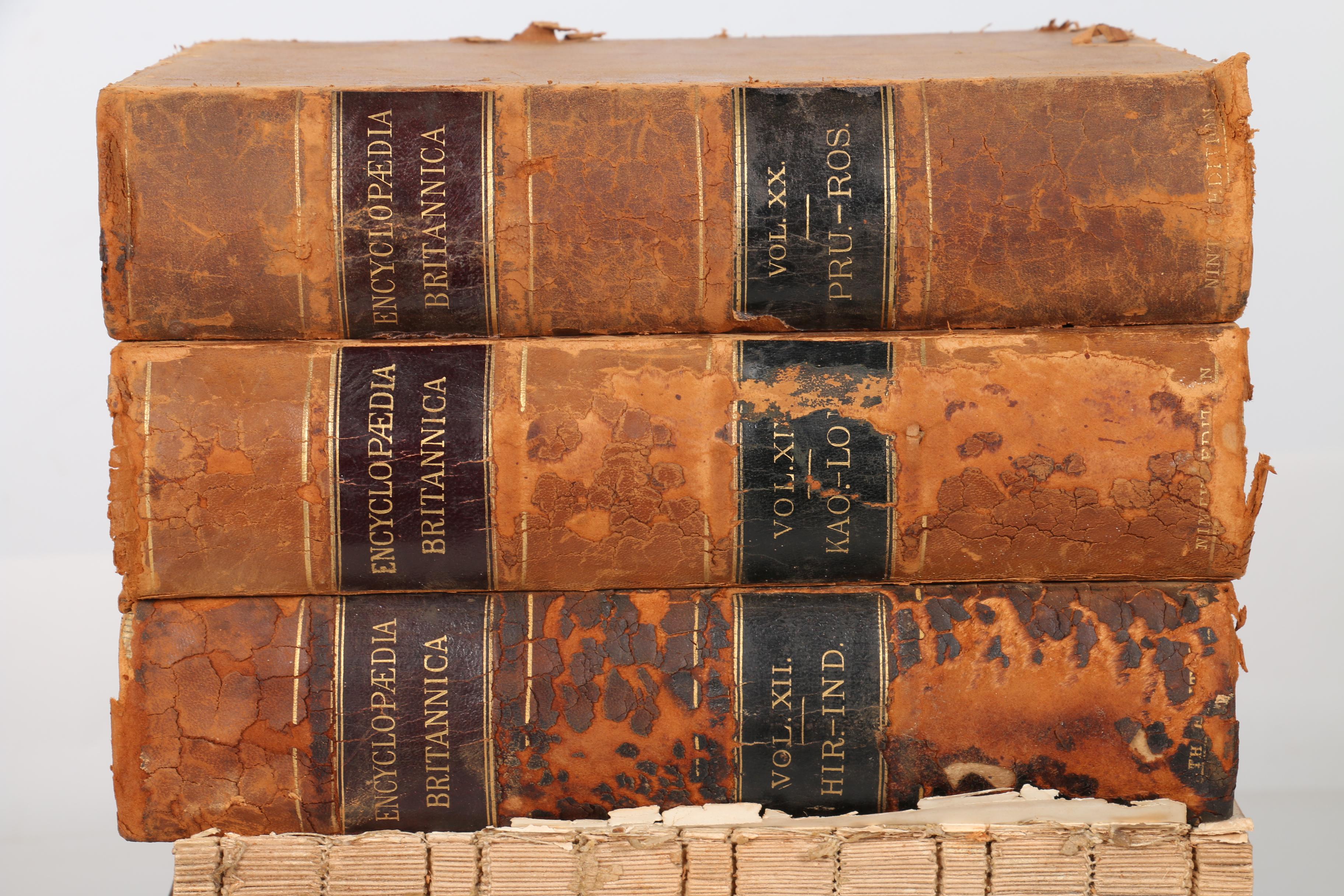 Antique Ninth Edition "Encyclopedia Britannica" Collection