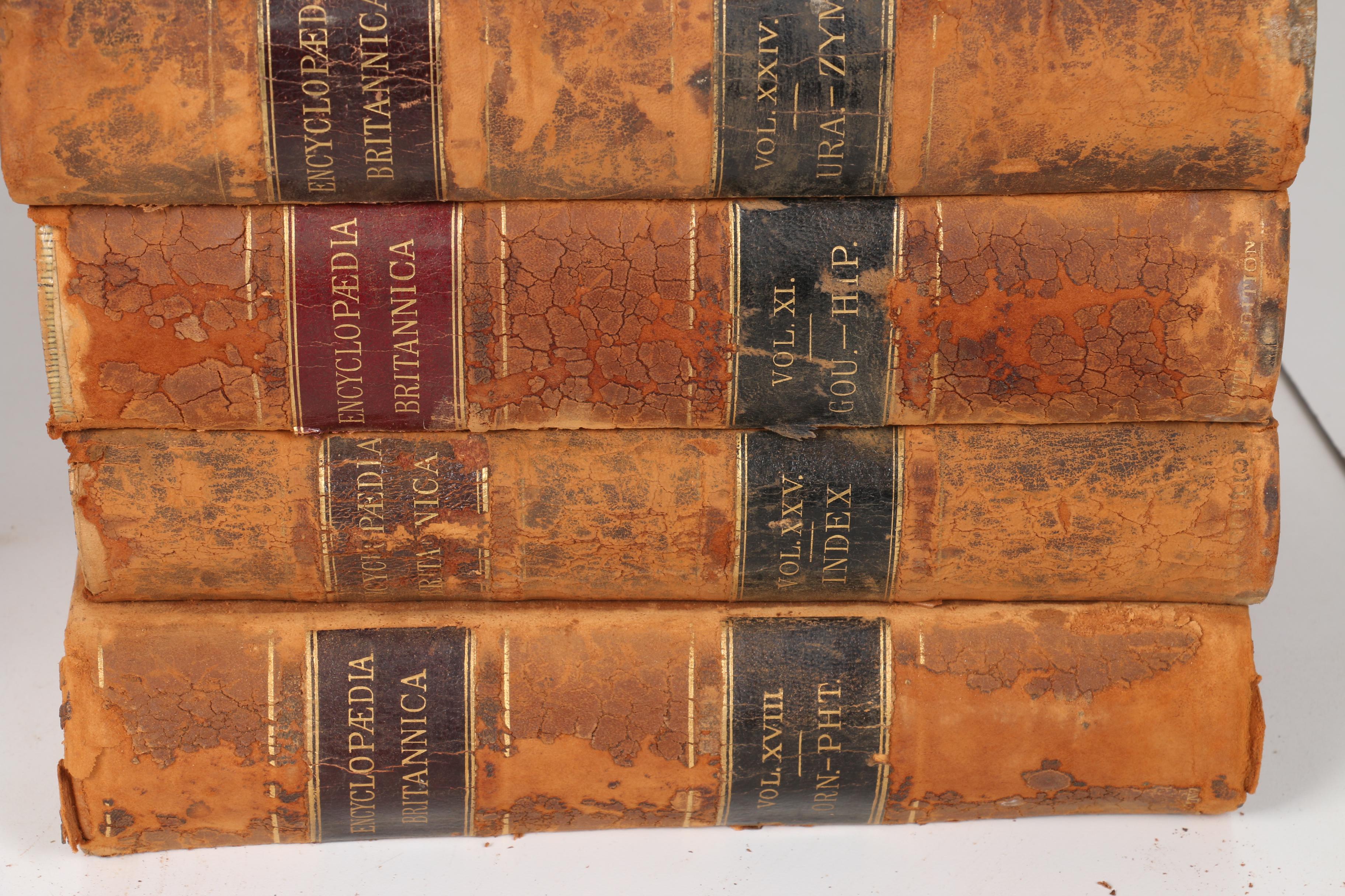 Antique Ninth Edition "Encyclopedia Britannica" Collection