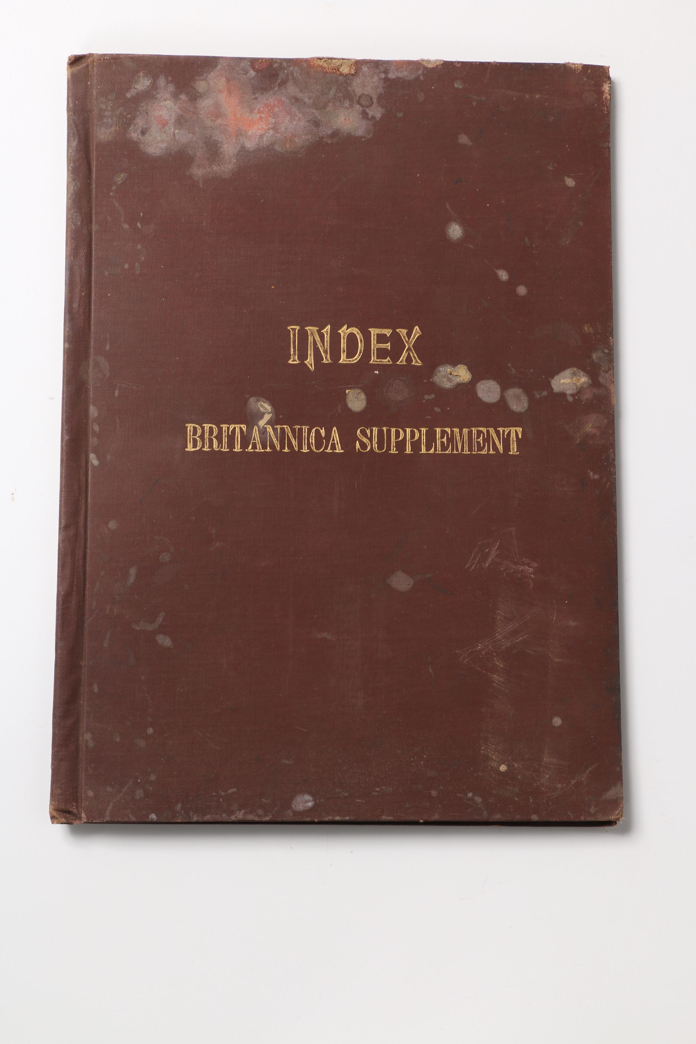 Antique Ninth Edition "Encyclopedia Britannica" Collection