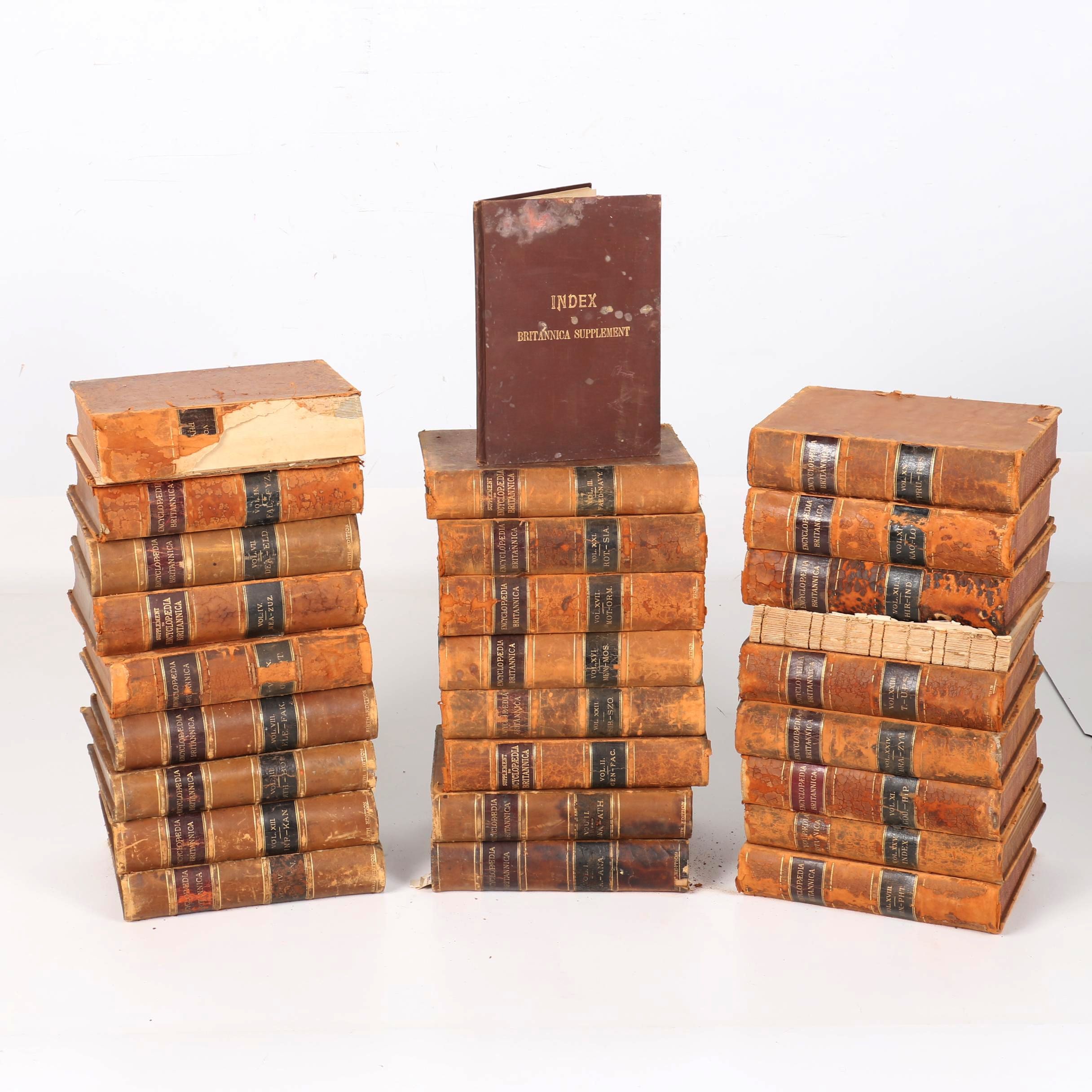 Antique Ninth Edition "Encyclopedia Britannica" Collection