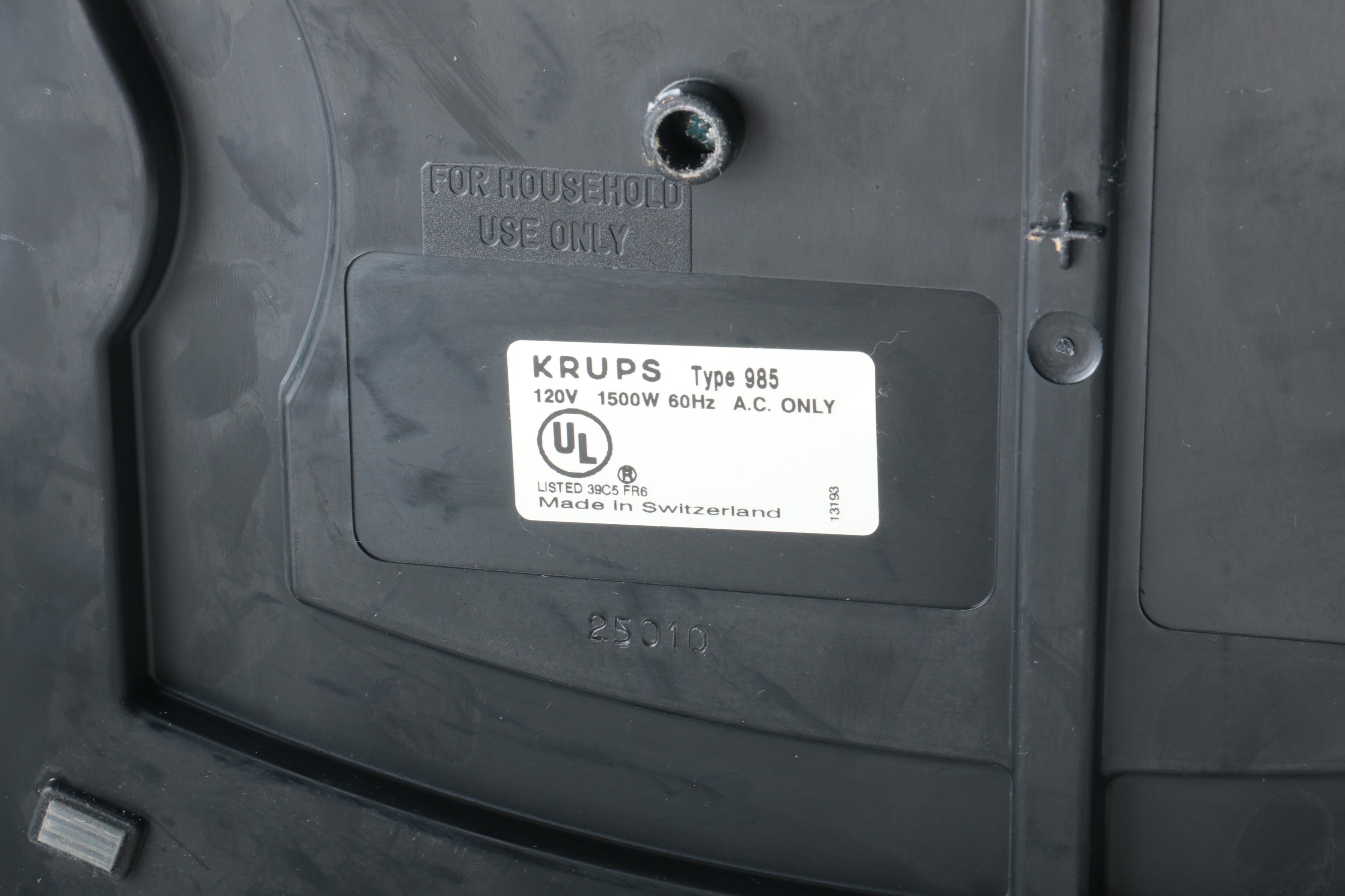 Krups Il Caffe Duomo Machine